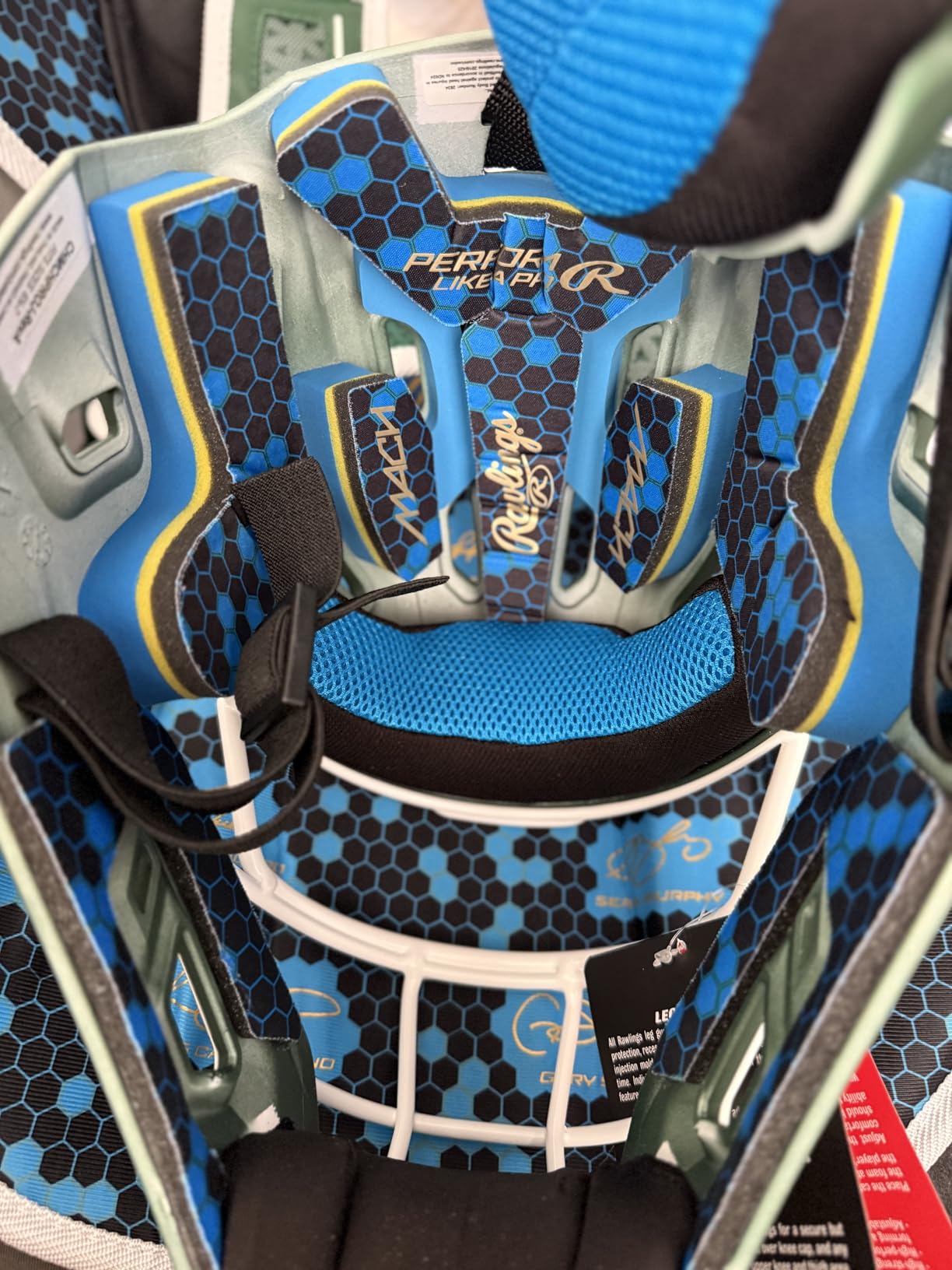 Rawlings | MACH PRO Series Baseball Catcher's Set | NOCSAE Certified | Adult & Intermediate Sizing | Multiple Colors customer photo 1