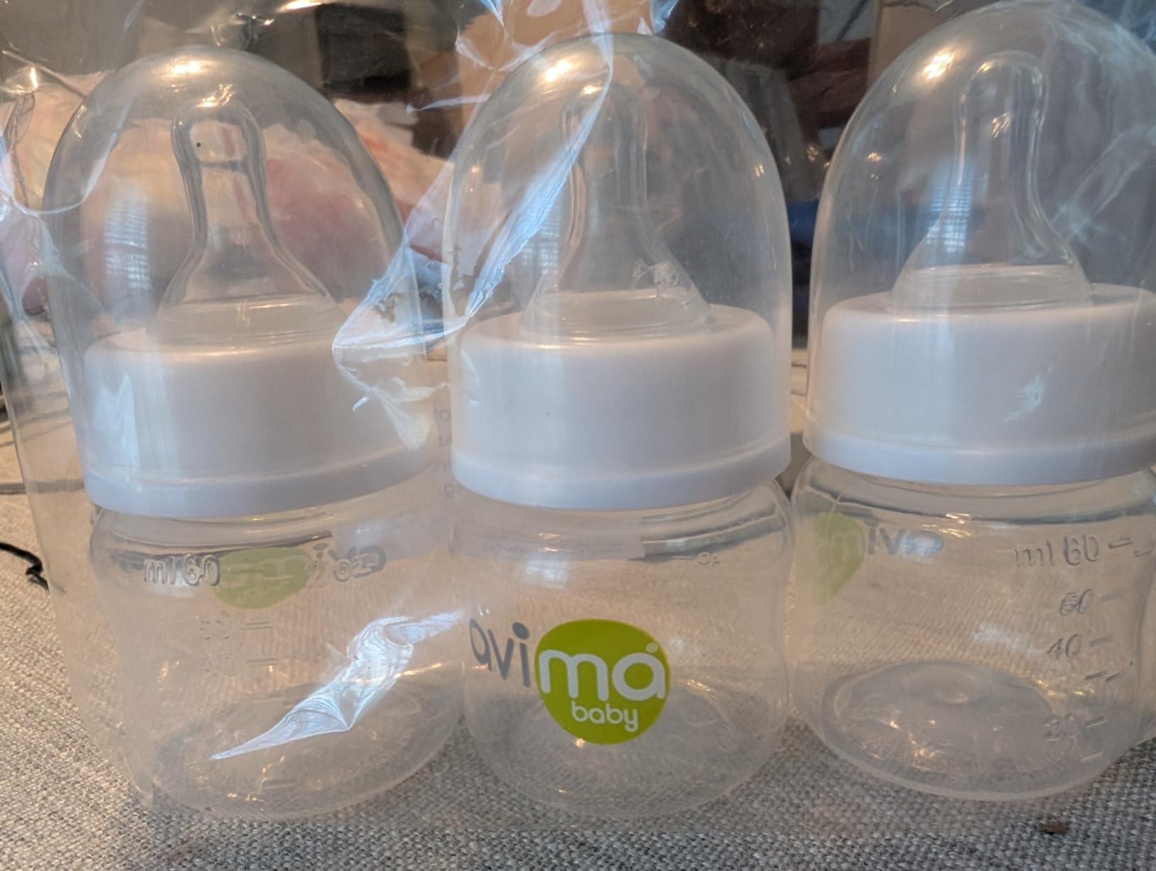 Avima Anti Colic Preemie Baby Bottle w Extra Slow Flow Nipple (Set of 6) customer photo 1