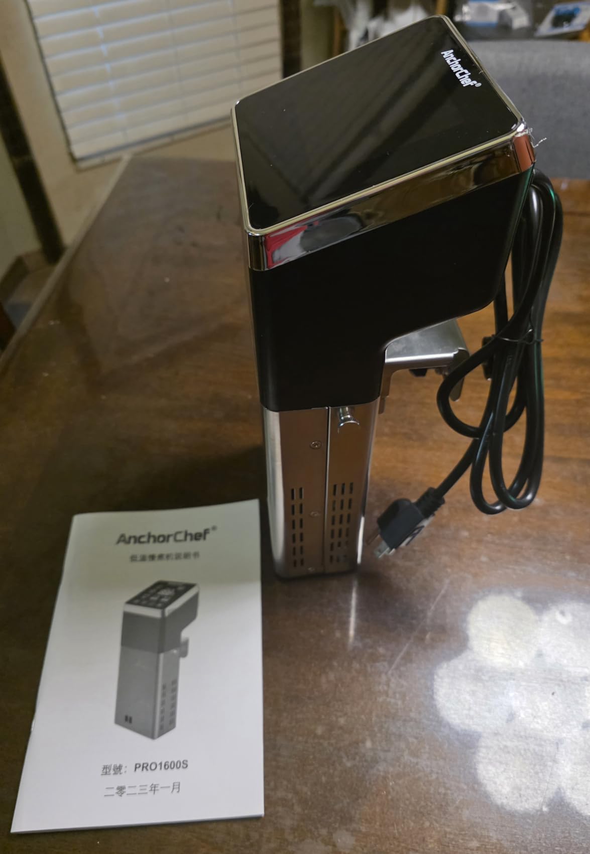 Commercial Sous Vide Precision Cooker 1400W | Fast-Heating Immersion Circulator | Thermal Sous Vide Machine with Accurate Temperature & Timer | IPX7 Waterproof | Quiet | For Restaurants & Home Kitchen customer photo 1