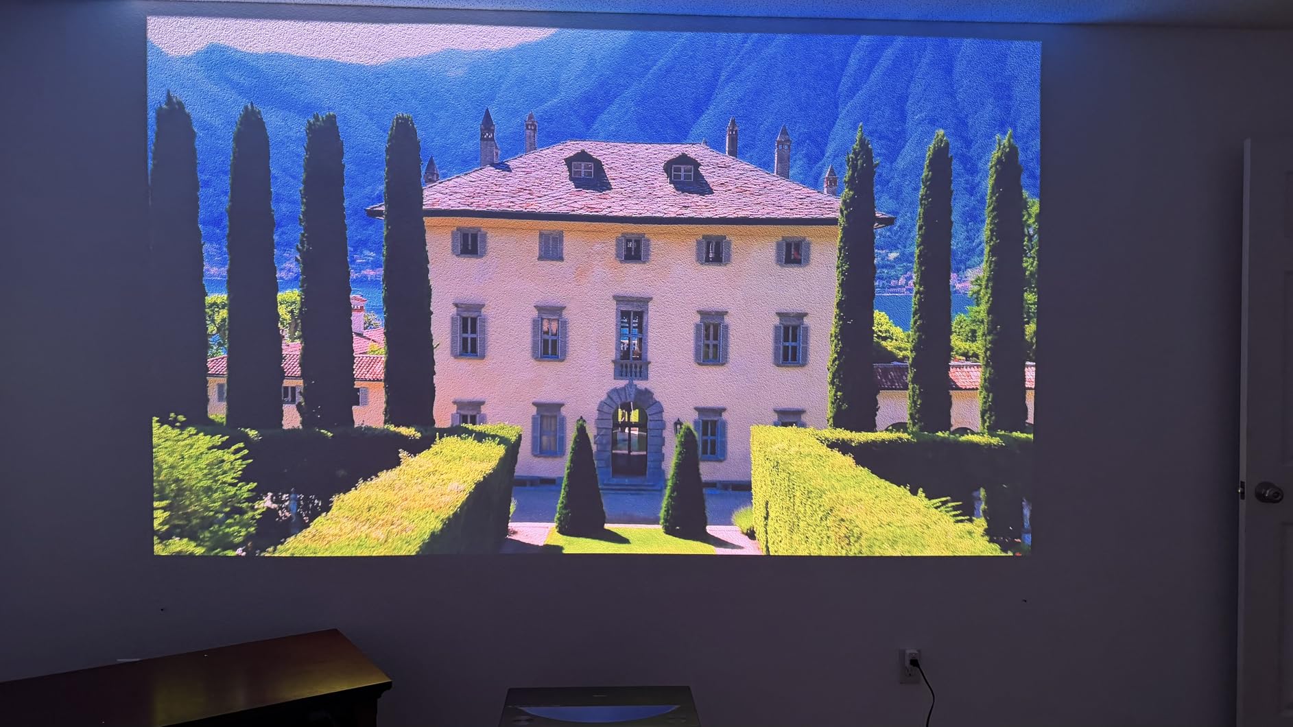 Hisense PT1 Ultra Short Throw Triple Laser Projector, 4K UHD, Google TV, 80
