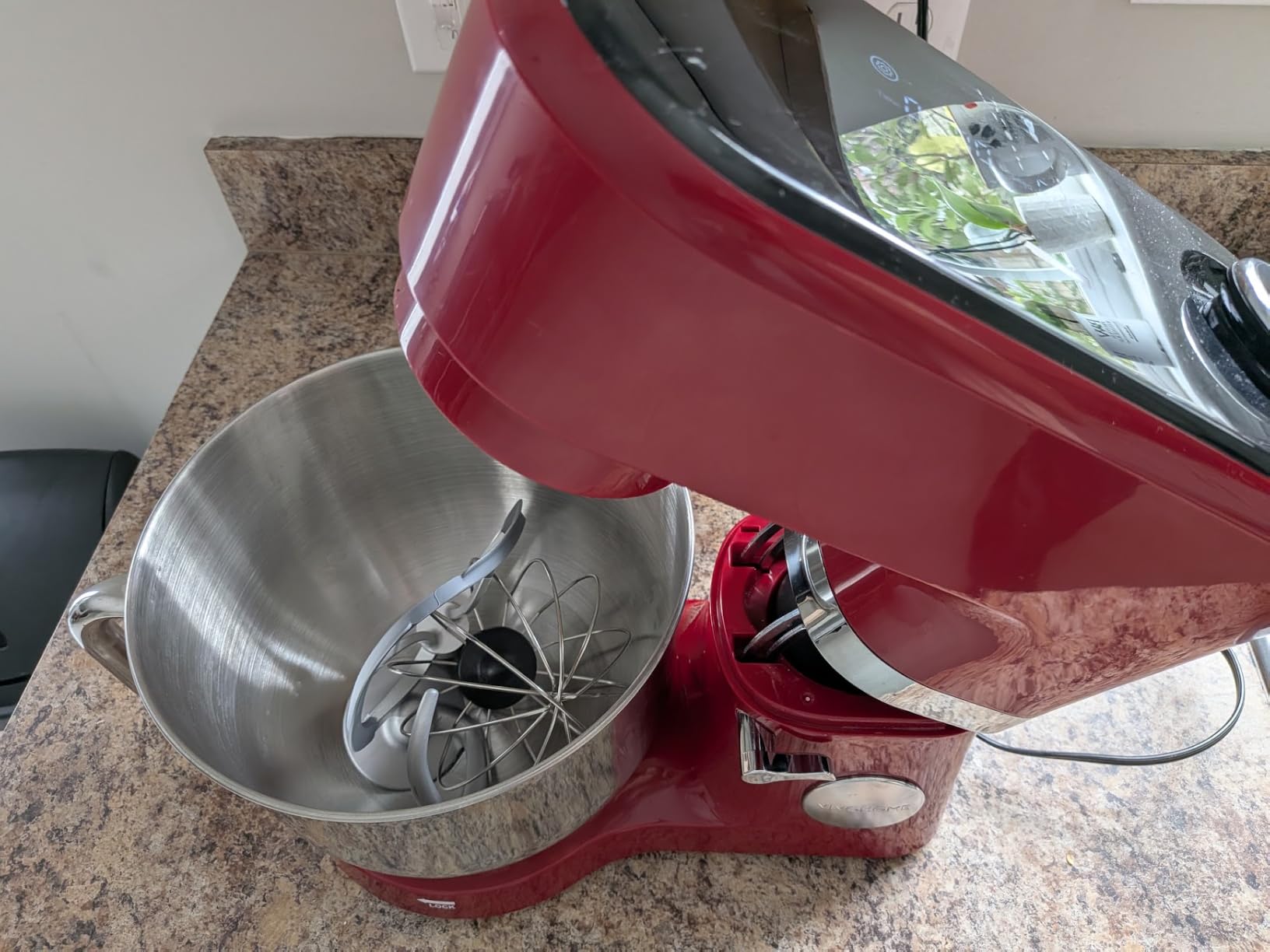 VIVOHOME Stand Mixer with Dough Proofing, 6-Quart Tilt-Head Mixer, Black customer photo 1