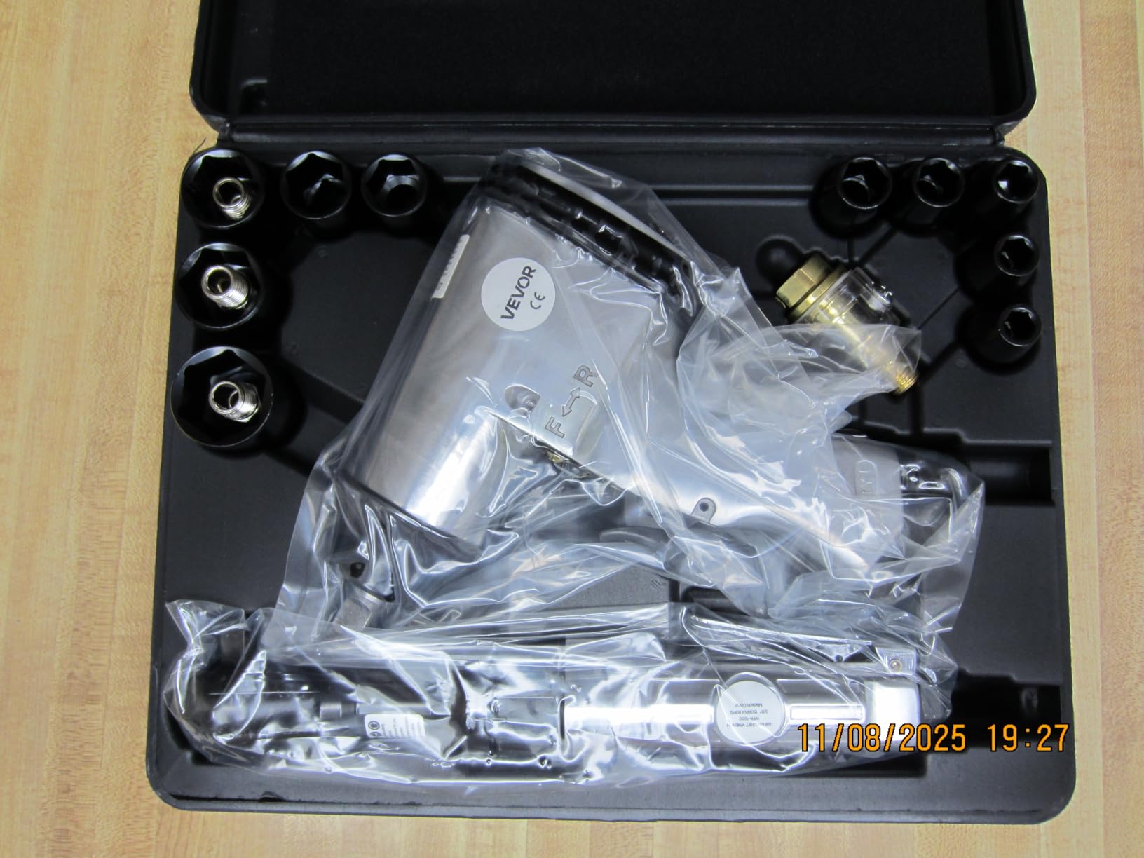 VEVOR 50 Pieces Pro Air Tool and Accessories Kit - 1/2