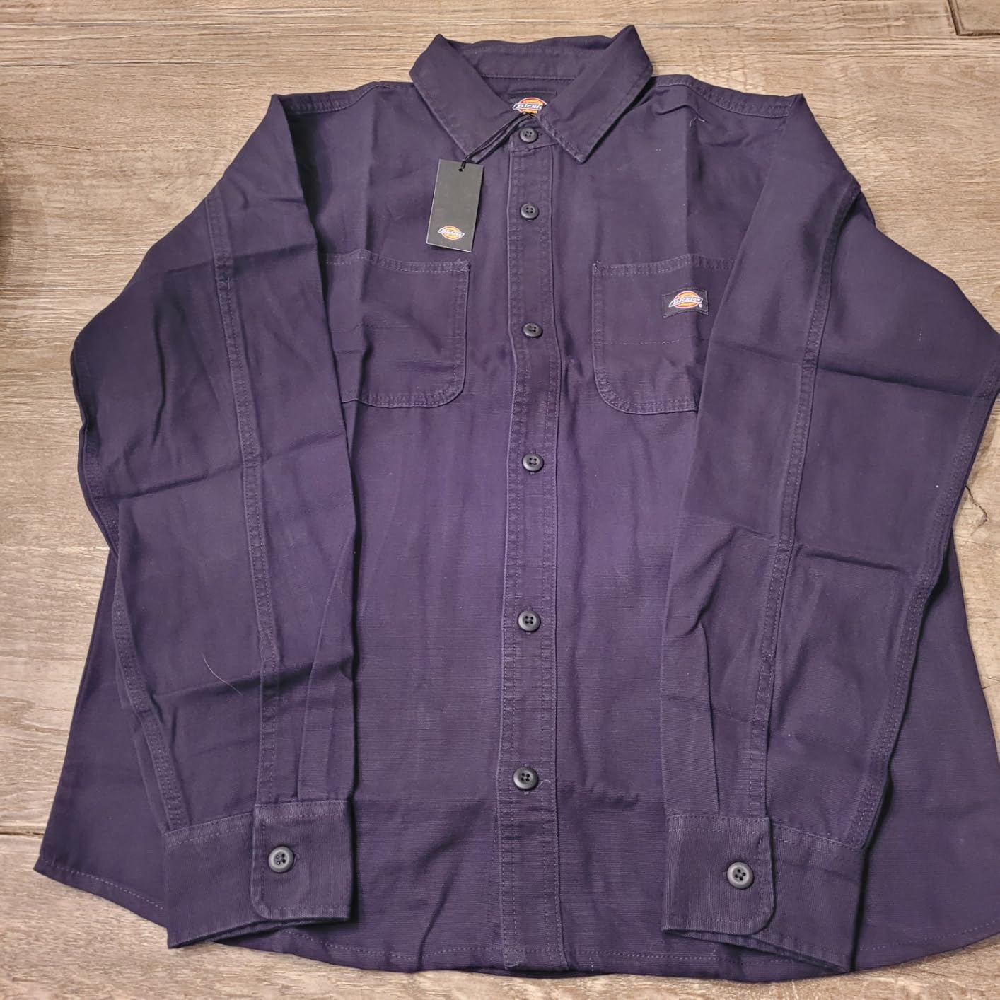 Dickies Men's Duck Canvas Long Sleeve Utility Overshirt customer photo 2