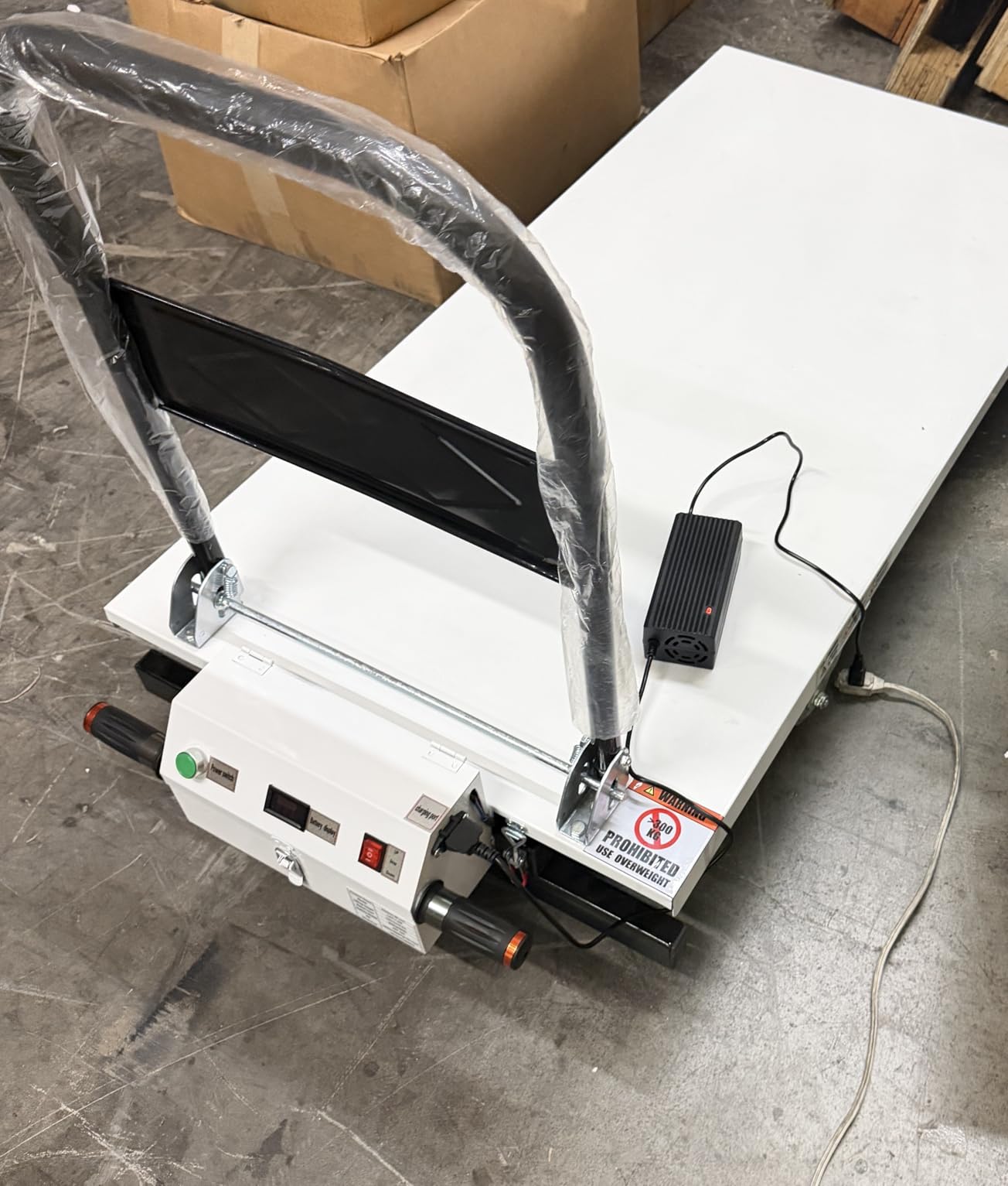 Electric Lift Table Cart 47