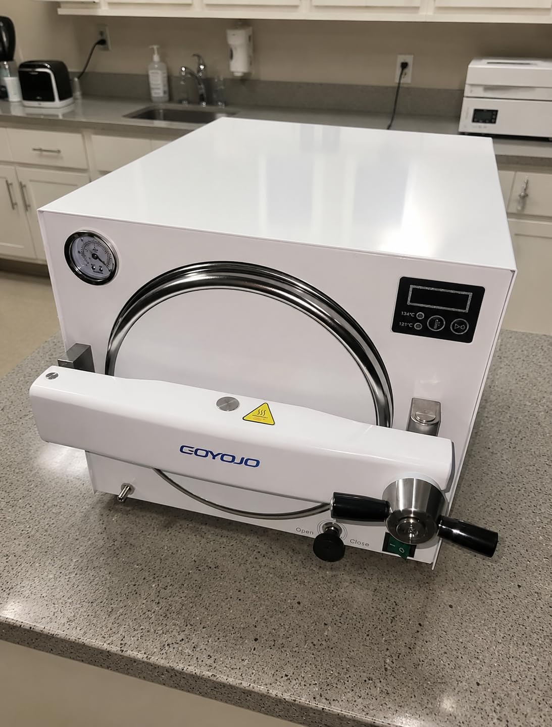18L Autoclave Sterilizer - Tabletop Class N High Pressure Steam Sterilizer Autoclave Machine with Digital Control, Fast Cycle & Secure Door Lock customer photo 1
