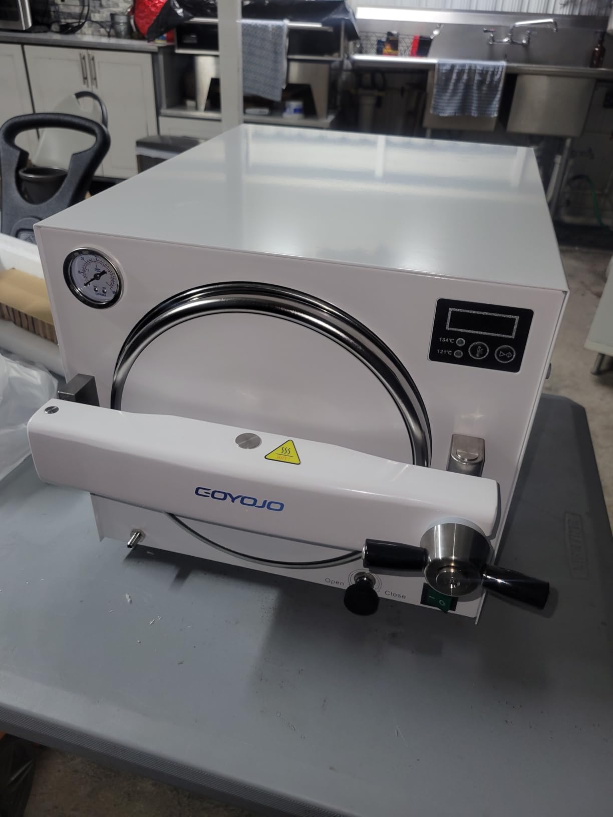 18L Autoclave Sterilizer - Tabletop Class N High Pressure Steam Sterilizer Autoclave Machine with Digital Control, Fast Cycle & Secure Door Lock customer photo 2