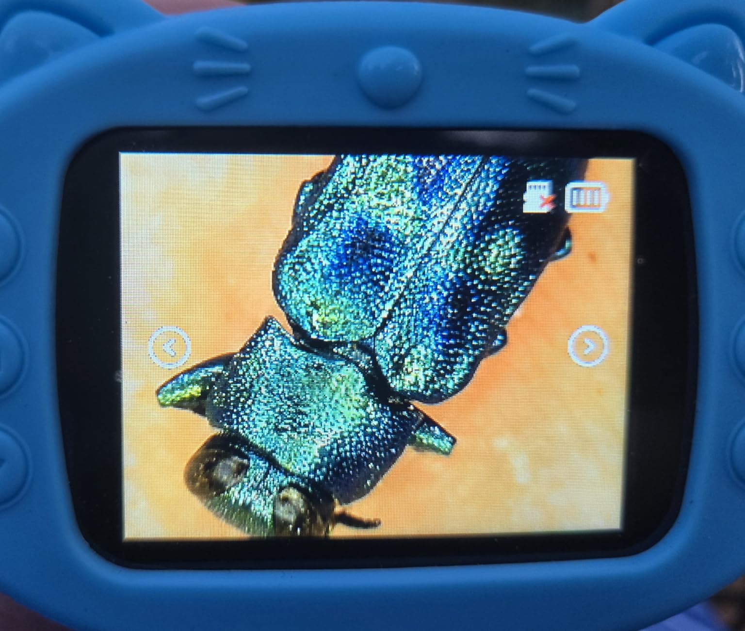 Microscope for Kids, 2.4 Inch Digital Microscope with 1000X Magnification, Handheld Camera Mini Pocket Magnifying Glass customer photo 2