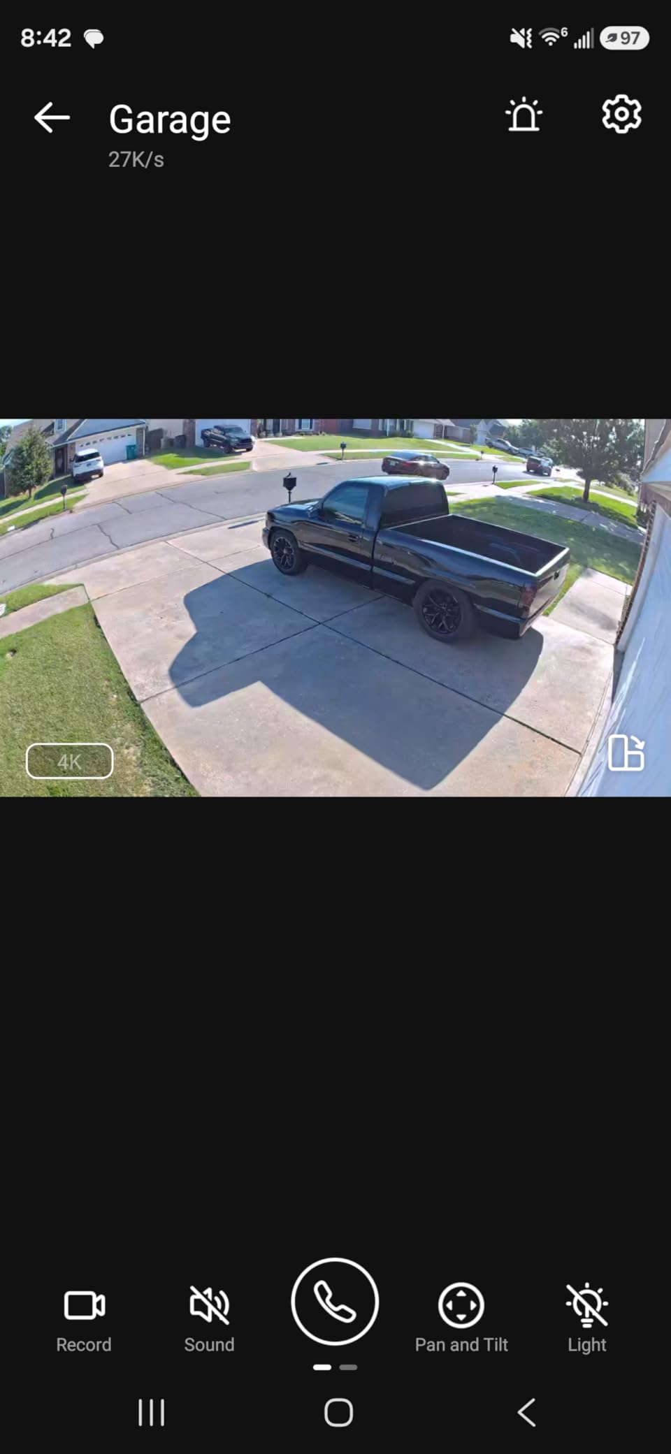 eufy Security SoloCam E42, 4K Solar Security Camera, AI Facial Recognition customer photo 1
