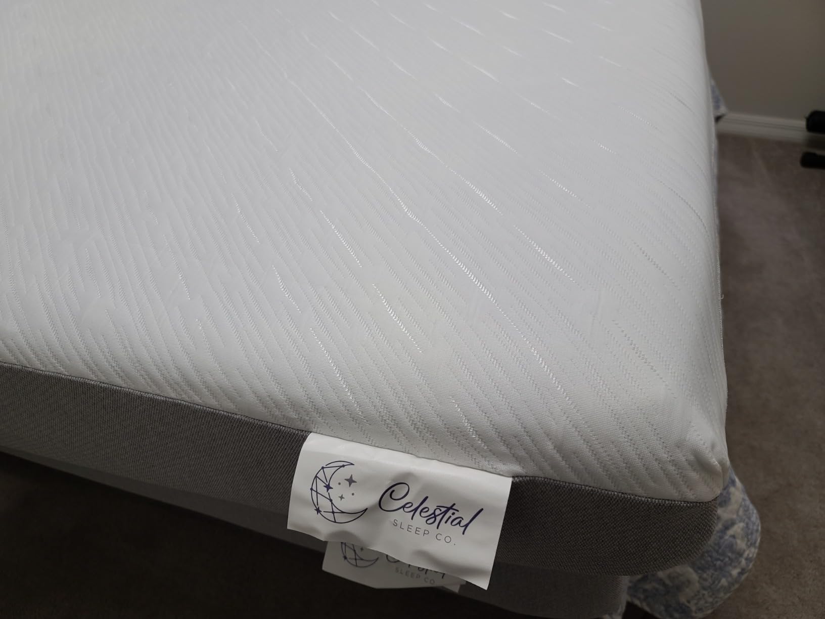 Celestial Sleep 8 Inch RV Short Queen Mattress, Made in The USA, CertiPUR-US, Oeko-Tex, and Fiberglass-Free Certified Cooling Memory Foam Camper Bed - Firm customer photo 1