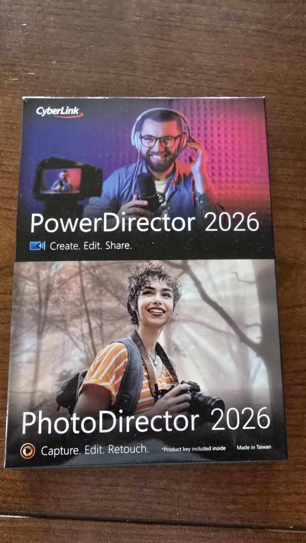 CyberLink PowerDirector & PhotoDirector 2026 | AI Video and Photo Editing Software for Windows | Slideshow Maker, Effects & Creative Design Tools | Box with Download Code customer photo 2