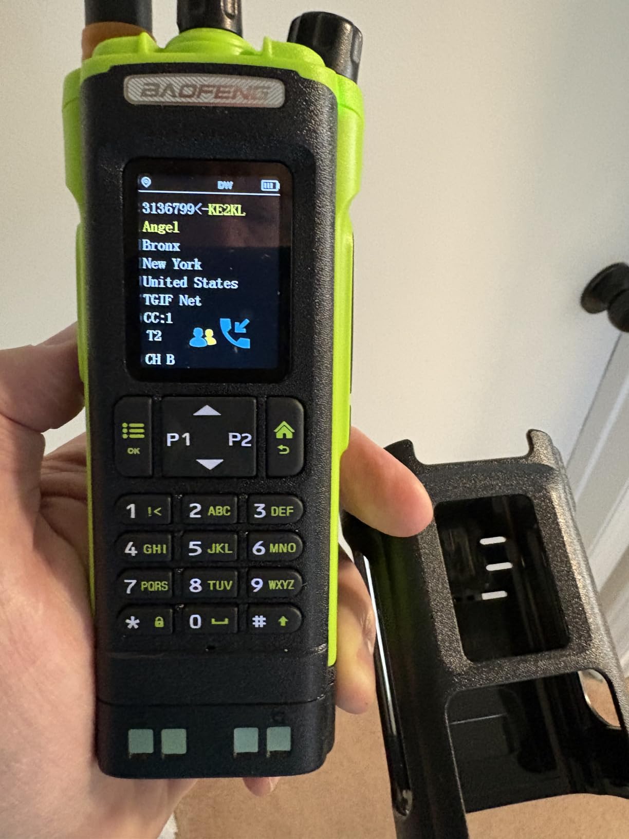 BAOFENG DM32 DM-32UV DMR Radio | Walkie Talkies Long Range | Ham Radio 1PCS | Digital Two-Way Radio | 10W High Power Ham Radio with GPS Positioning | Programming & Type-C Charging (2500mAh Battery) customer photo 1