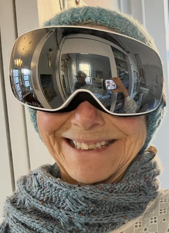 Lamicall Ski Goggles with 3X Anti-Fog - 100% UV Protection, OTG, Gifts for Skiing, Snowboard, Snowmobile, Men, Women customer photo 2