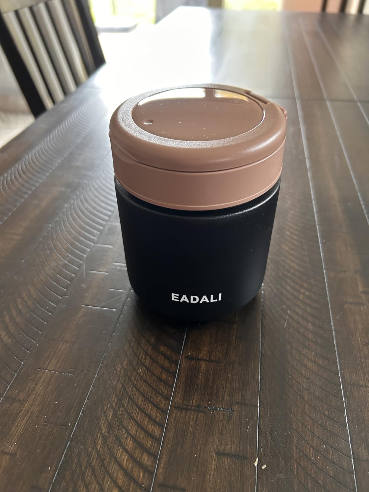 Eadali 15.2oz Kids Food Jar for Hot Food - Vacuum Insulated Lunch Container with 316 Stainless Steel Interior, Leakproof Wide Mouth & Foldable Spoon for School Meals customer photo 1