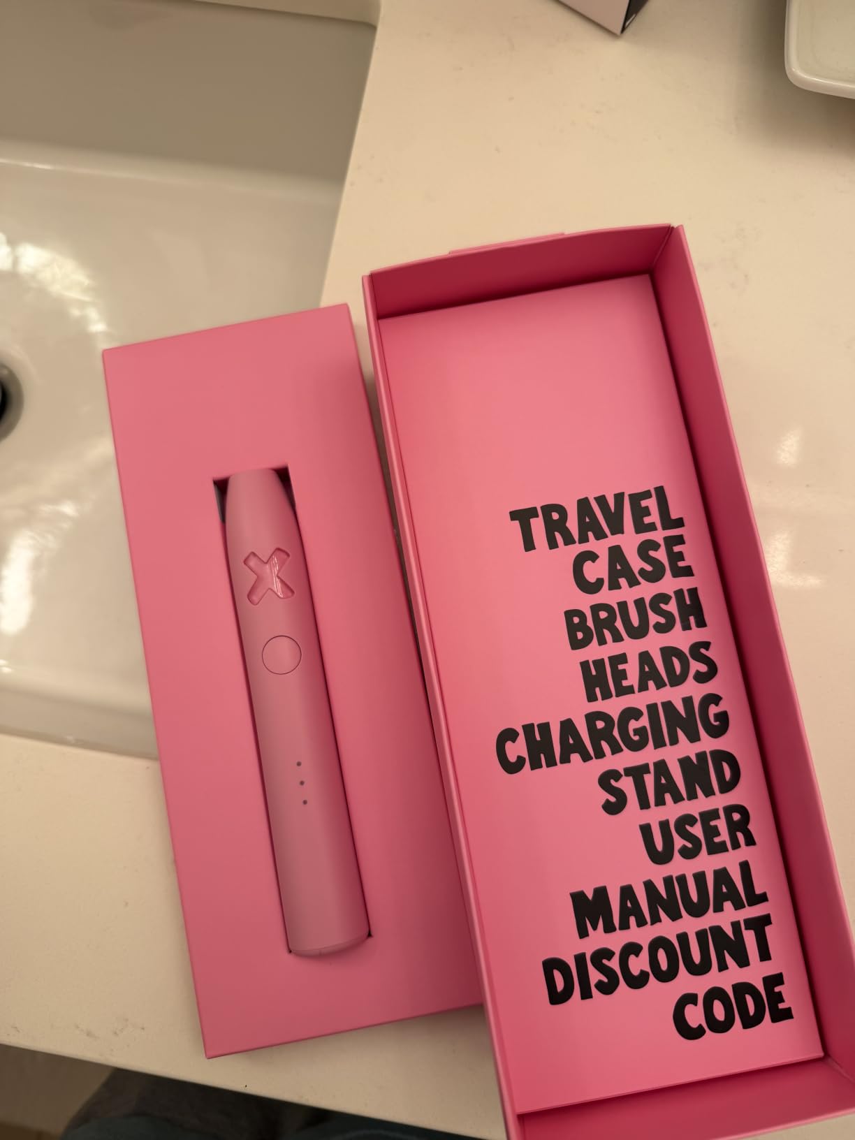Made by Dentists PRO‑X Sonic Electric Toothbrush for Adults - 70‑Day Battery on One Charge, Dentist‑Designed Whitening Rechargeable Toothbrush, 3 Brush Heads & Travel Case, 3 Modes, Black customer photo 2