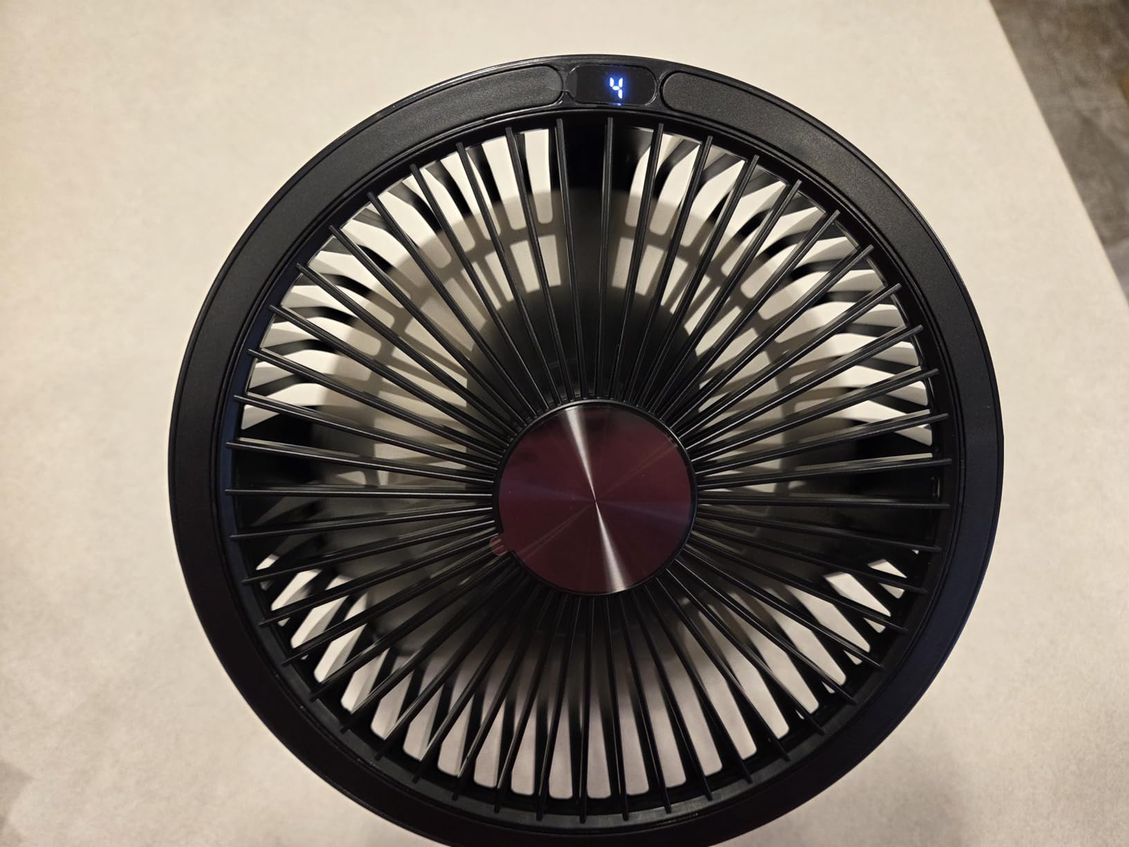 Warmco 10000mAh Rechargeable Clip on Fan, 8 Inch Desk Fan for Camping, 8-26H Runtime, USB-C Two-Way Charging, 360 Adjustable, 3-in-1 Clip Hook Desk Use, 4 Speeds, Washable Grille customer photo 2