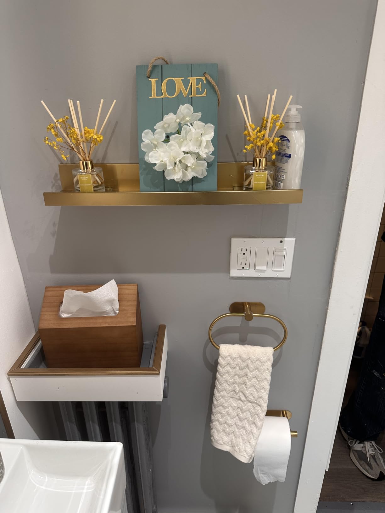Reed Diffuser Set-Lemon Verbena Scent 3.38 fl oz,Scent Long | Fragrance Oil Diffuser with 6 Reed Sticks,Home & Bedroom Bathroom office Decor,(100ml),pretty appearance customer photo 1