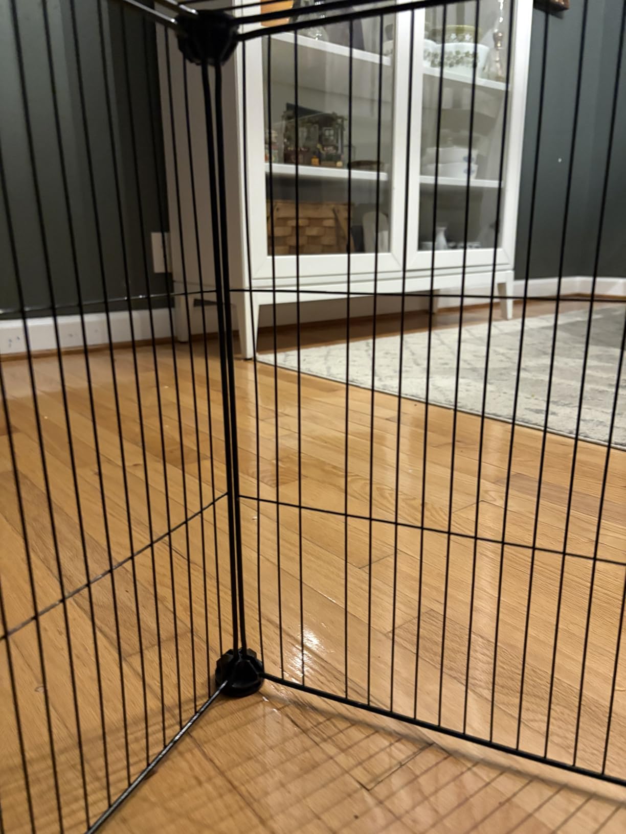 20 Planes Guinea Pig Cages Enclosed Hamster Cage with Door & Waterproof Liner, Expandable Cage for Guinea Pigs, Metal Wire Yard Fence Rabbit Cage customer photo 2