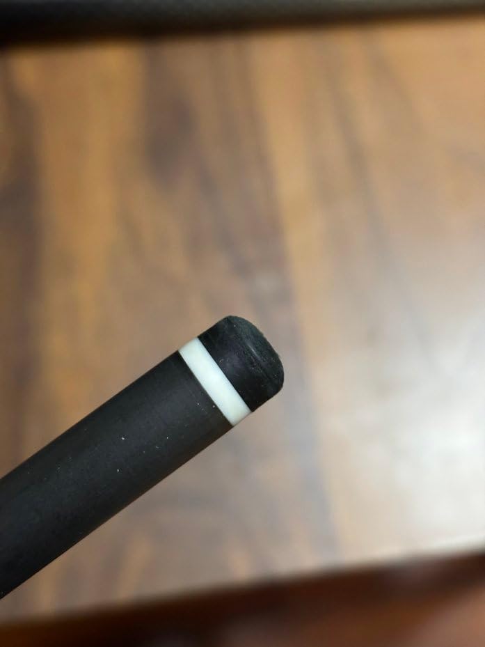 Carbon Fiber Pool Cue Stick, Low Deflection Pool Cue, Premium Carbon Shaft Billiard Cue, 3/8-8 Joint Multi-Layer Tip Wrapless Grip customer photo 1