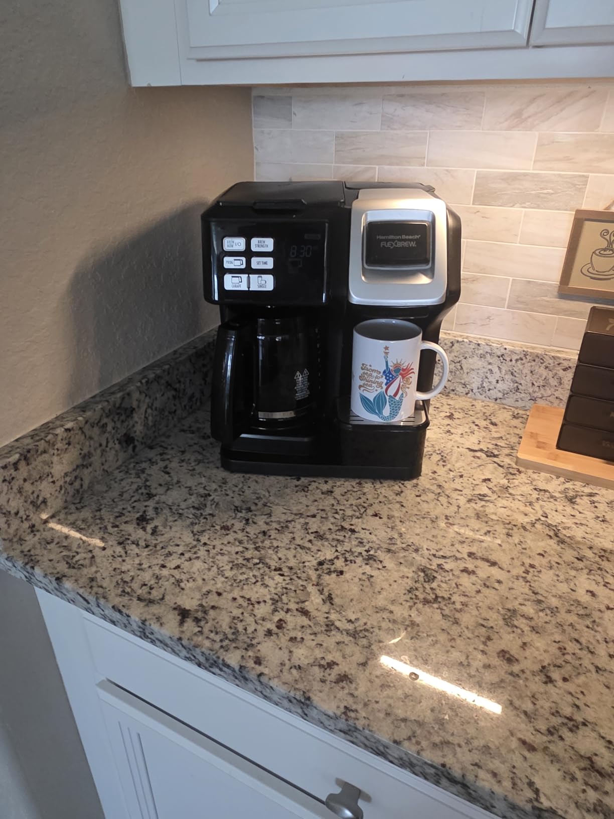 Hamilton Beach FlexBrew Trio 2-Way Drip & Single Serve Coffee Maker, Compatible With K-Cups, Pods or Grounds customer photo 1