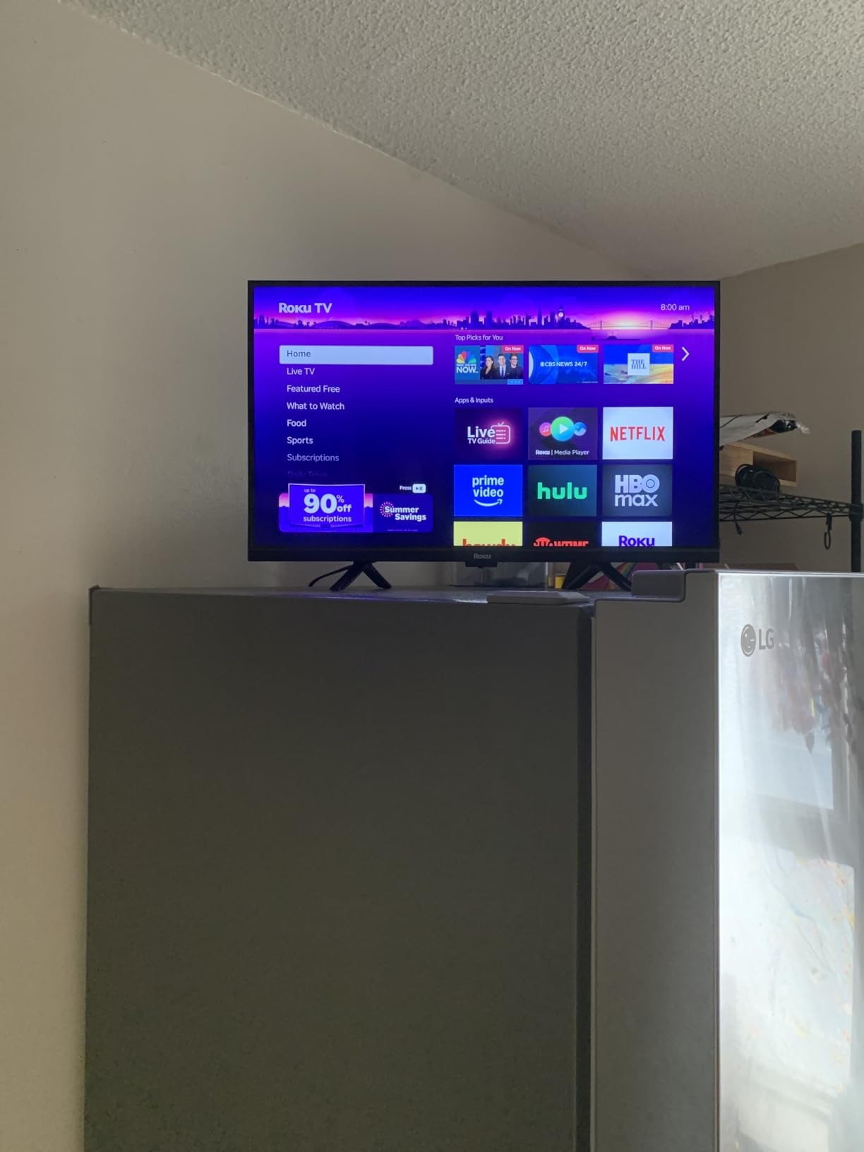 Roku 24-Inch Select Series Smart TV 2026-720p HD TV - RokuTV | Flat Screen LED Television with Voice Remote, Wi-Fi & Bluetooth Headphone Mode - Streaming Live Local News Sports & Movies customer photo 1