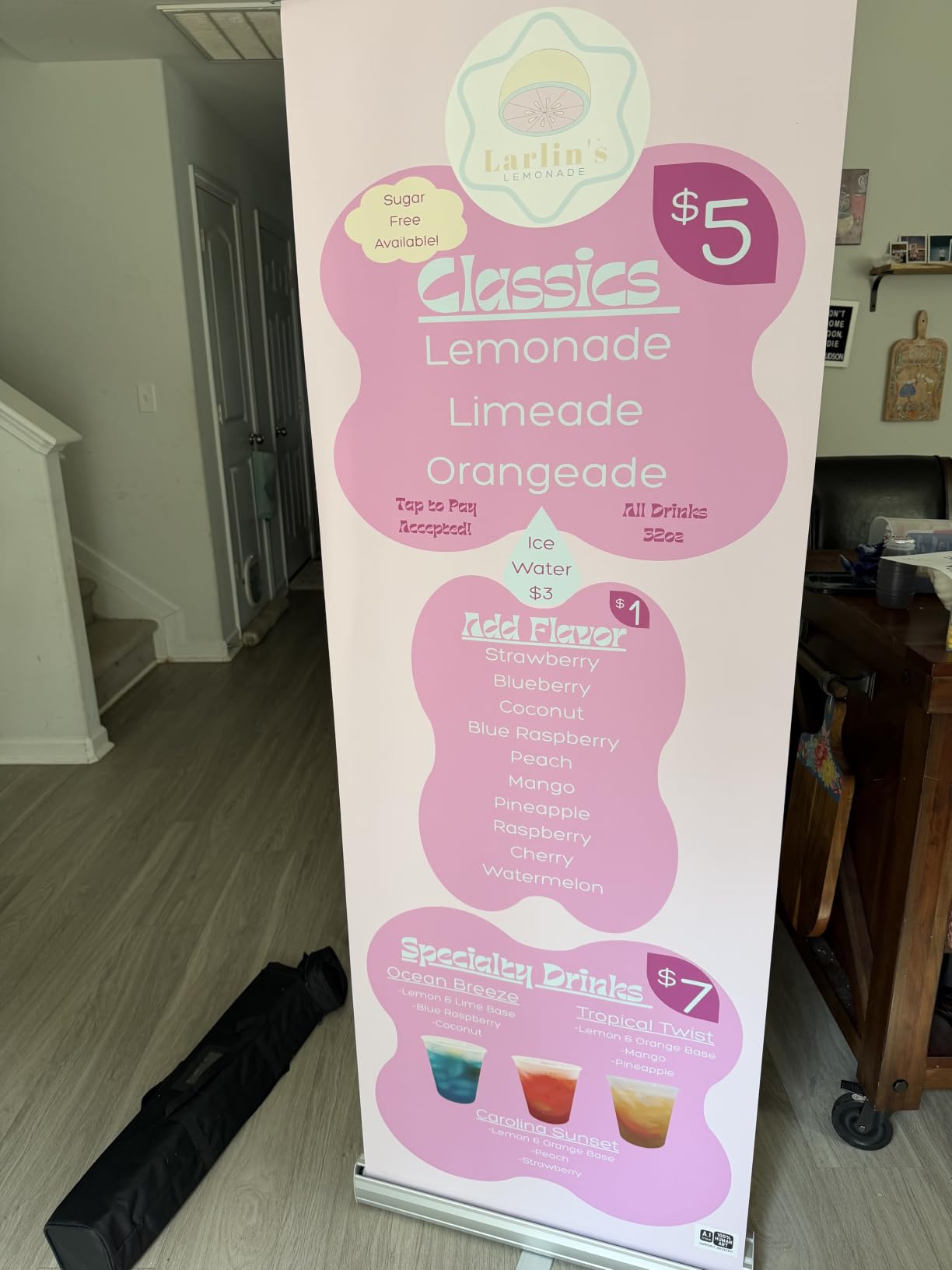 Custom Retractable Banner Stand with Deluxe Base, Waterproof Personalized Banner with Carry Bag, Multiple Sizes for Business, Weddings, Graduations, and Promotional Events customer photo 2