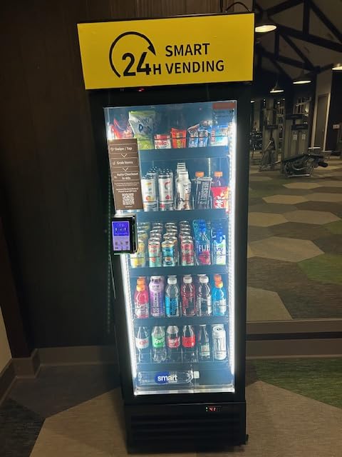 HAHA Smart AI Vending Machine with Card Reader, Combo Snack & Drink Machine, 6-Layer 252 Cans Capacity Refrigerated AI Visual Recognition & App Management US360CT customer photo 2