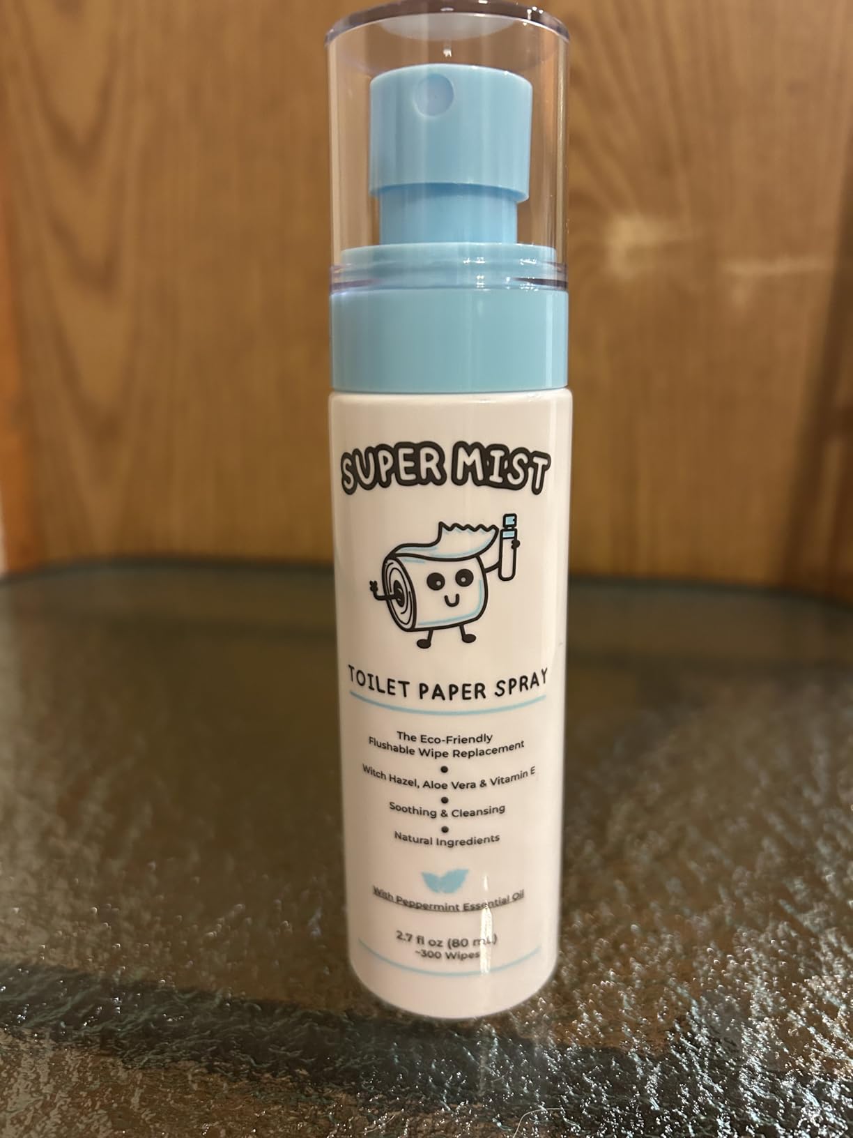 Toilet Paper Spray, Lavender, Wet Wipe Alternative, 2.7 fl oz customer photo 2