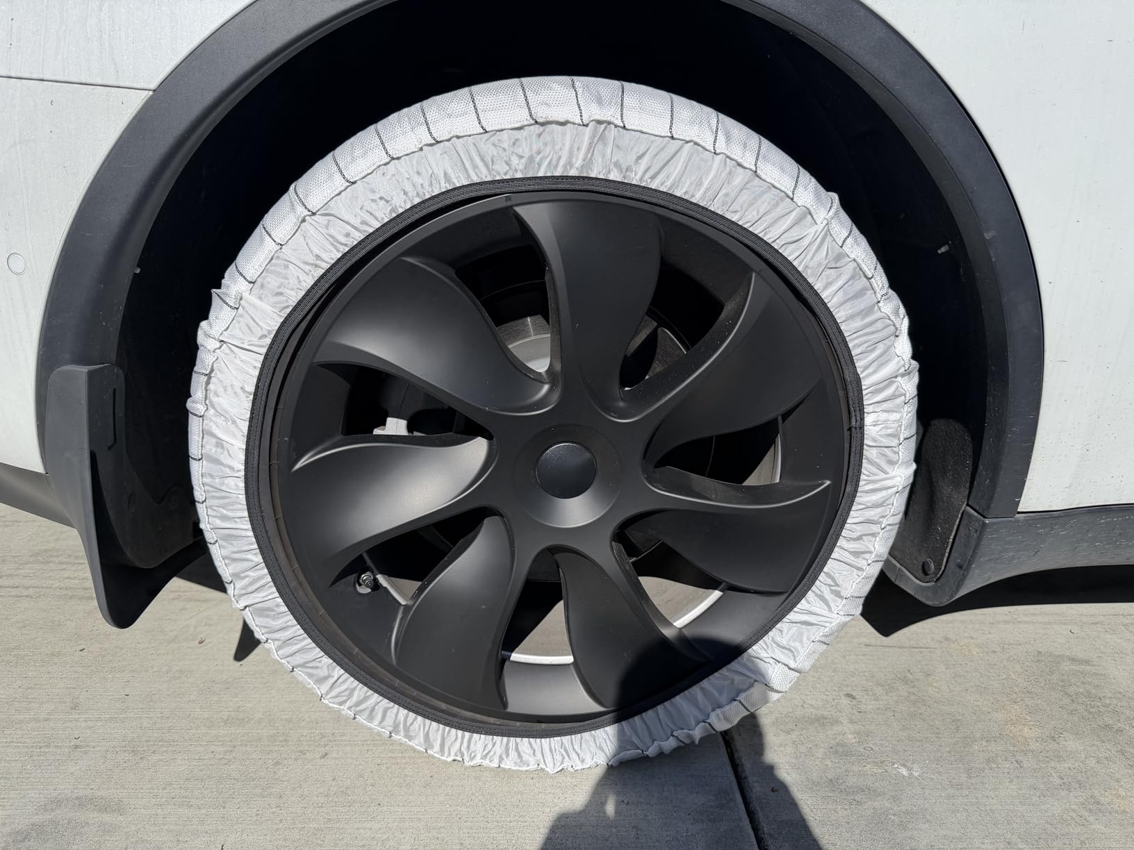 Passenger Vehicle Snow Socks for Tires, N47 - Car Sock Tire Traction Device for Snow, Ultimate Chain Alternative for Cars, SUVs, Pickups & Light Commercial Vehicles, Pack of 2 customer photo 2