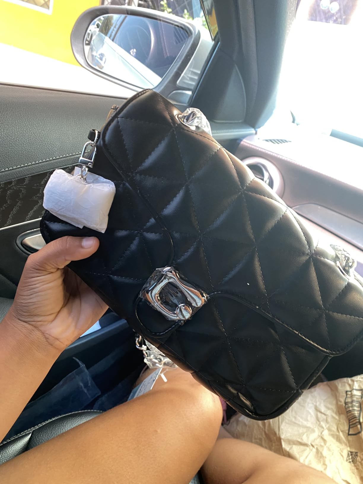 Quilted Crossbody Bags Purses for Women Chain Shoulder Bag Small customer photo 2