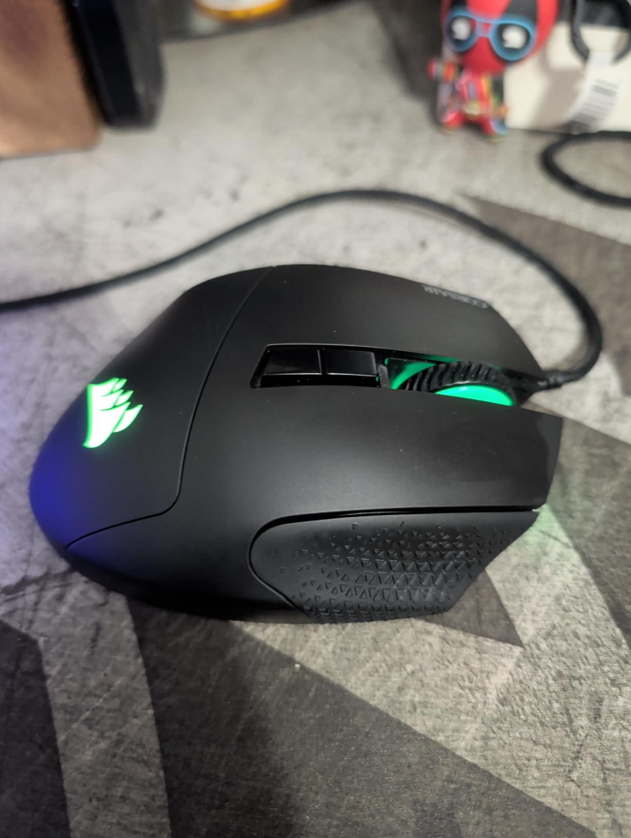 Corsair Scimitar RGB Elite Wired MOBA/MMO Gaming Mouse - 18,000 DPI - 17 Programmable Buttons - iCUE Compatible - PC, Mac, PS5, PS4, Xbox - Black customer photo 1