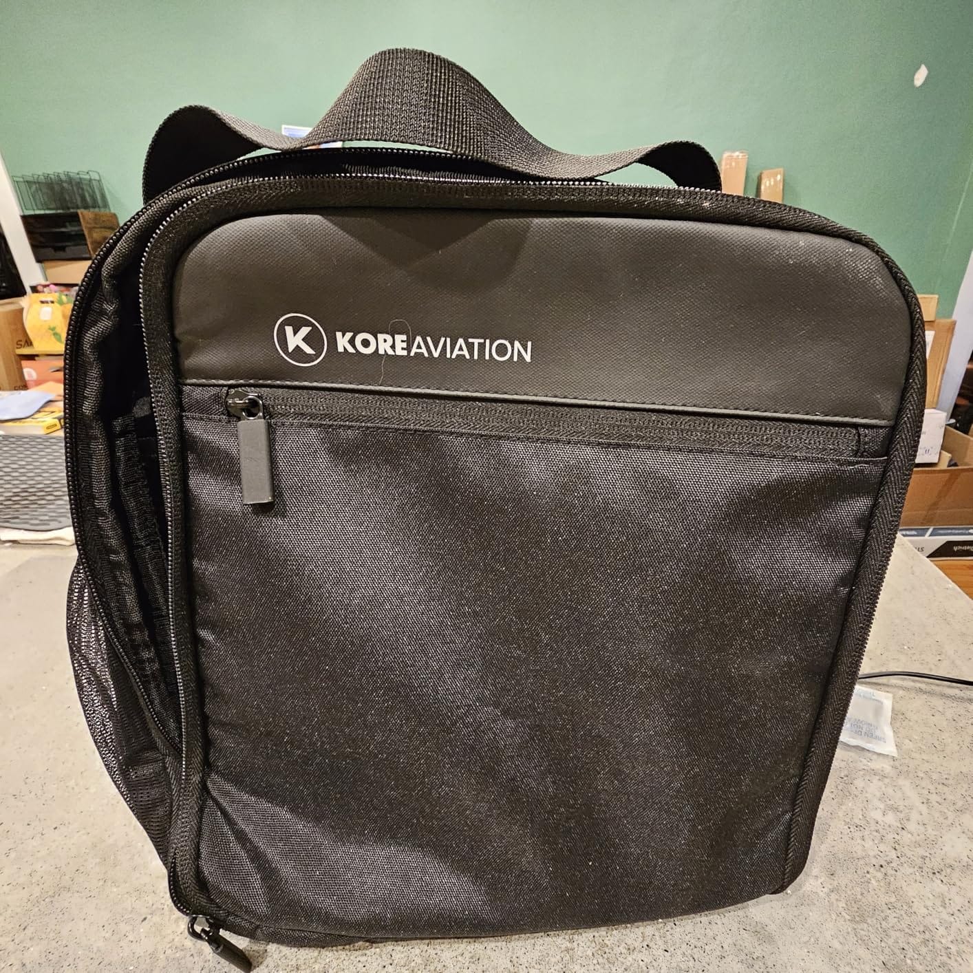 Flight Bags for Pilots, Aviation Headset Pilot Bag with Padded Protection | Headset Bag for Kneeboard, iPad & Flight Accessories, Multiple Pockets & Shoulder Strap, Gift for Student Pilots, Bag Only customer photo 1