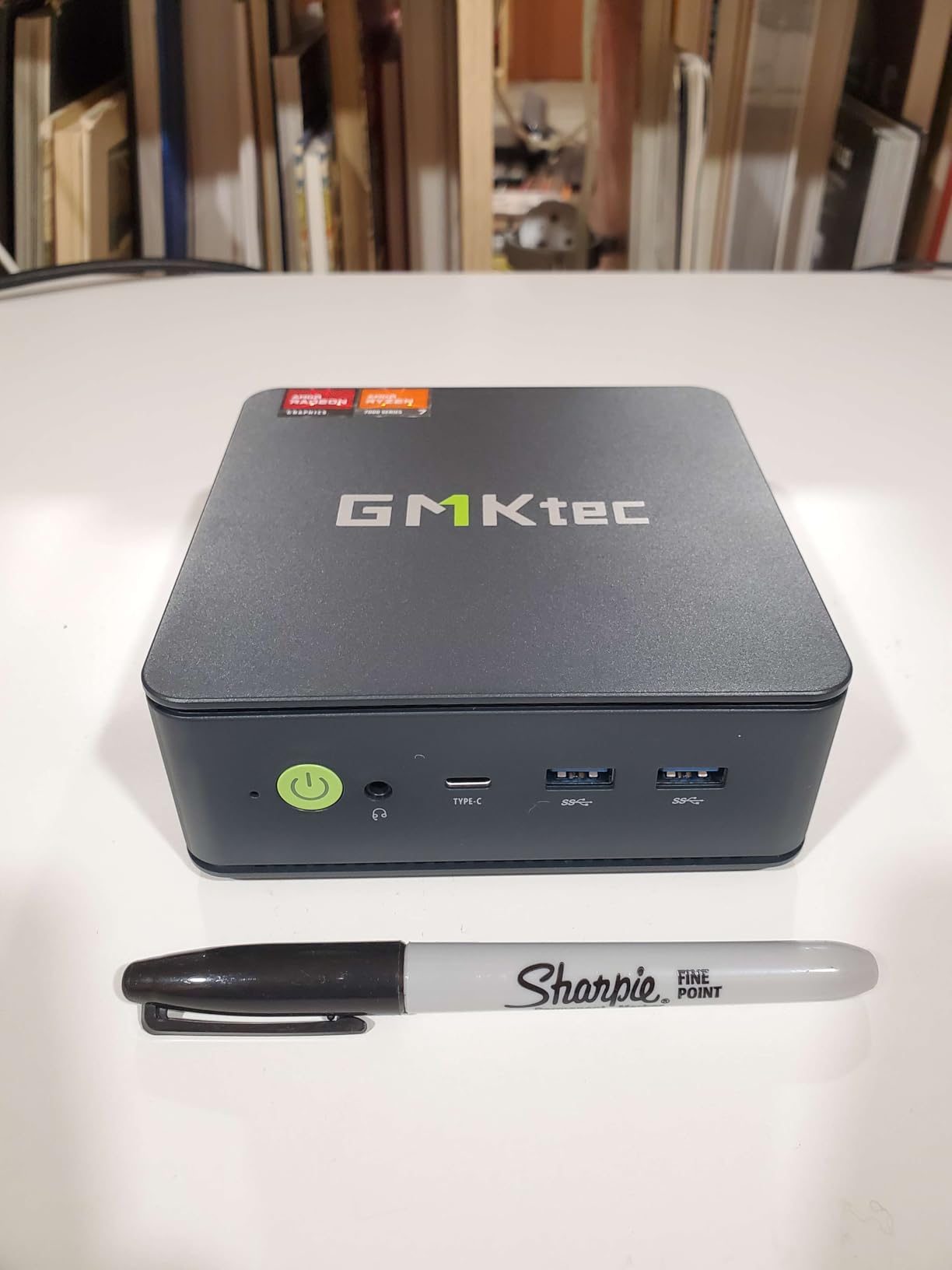GMKtec Gaming PC Mini Computer M7 Ultra Ryzen 7 PRO 6850U 32GB DDR5 RAM 512GB SSD Oculink customer photo 2