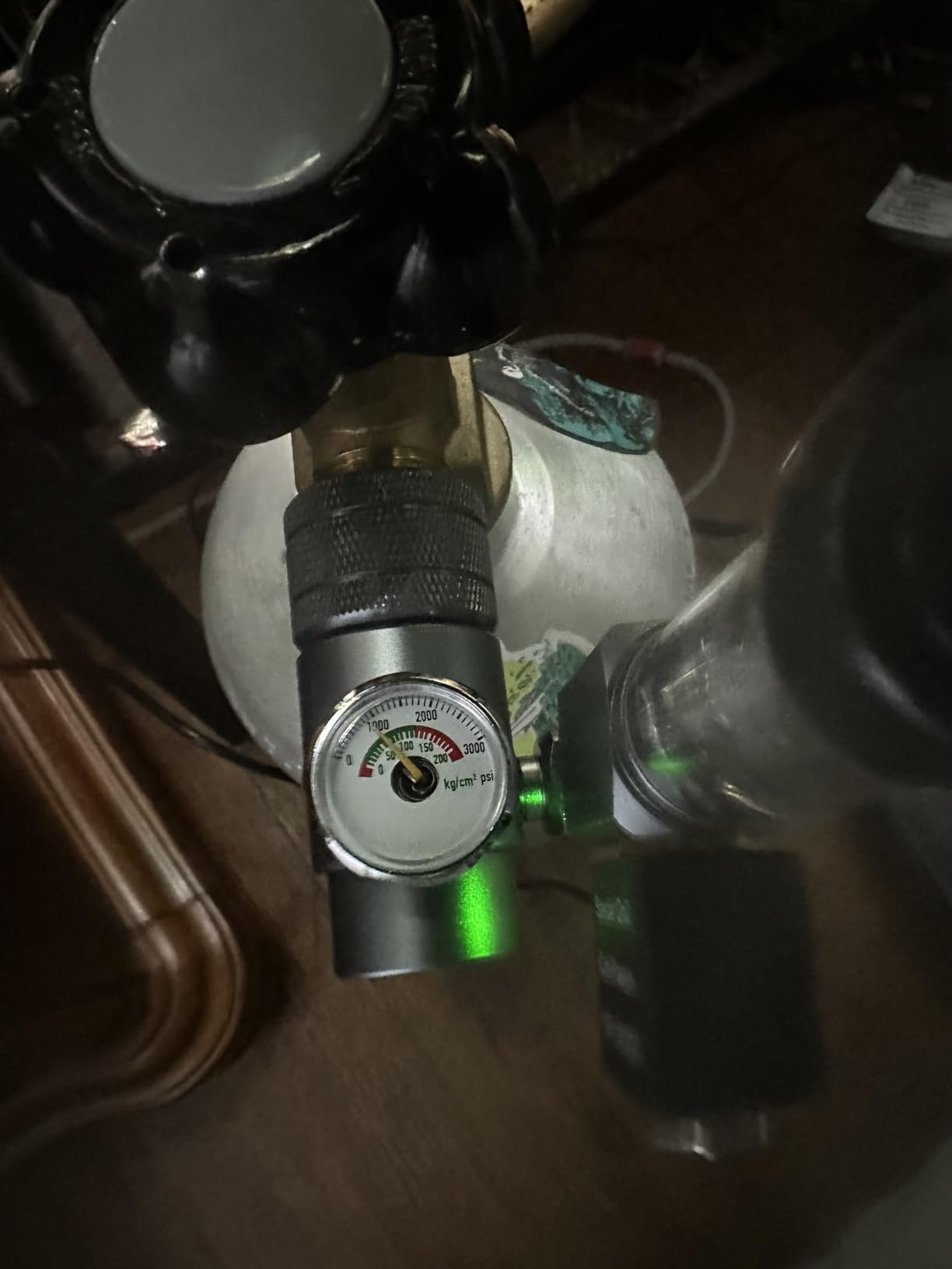 FZONE Mnin Aquarium CO₂ Regulator Kit for CGA320 Side Open CO2 Cylinder | Durable, Compact Design, Complete Kit, DC Solenoid, Diffuser, CO₂ Tubing, Bubble Counter & Check Valve for Aquatic CO₂ System customer photo 1