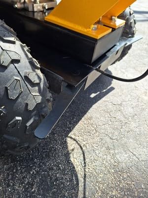 MechMaxx 12 Inch DUCAR 420cc 15HP Gasoline Engine Root Stump Grinder Tree Stump Removal, 8pcs Alloy Teeth, 12'' Cutting Height And 10'' Cutting Depth, Wheel Brake System, SGR1500 Yellow customer photo 2
