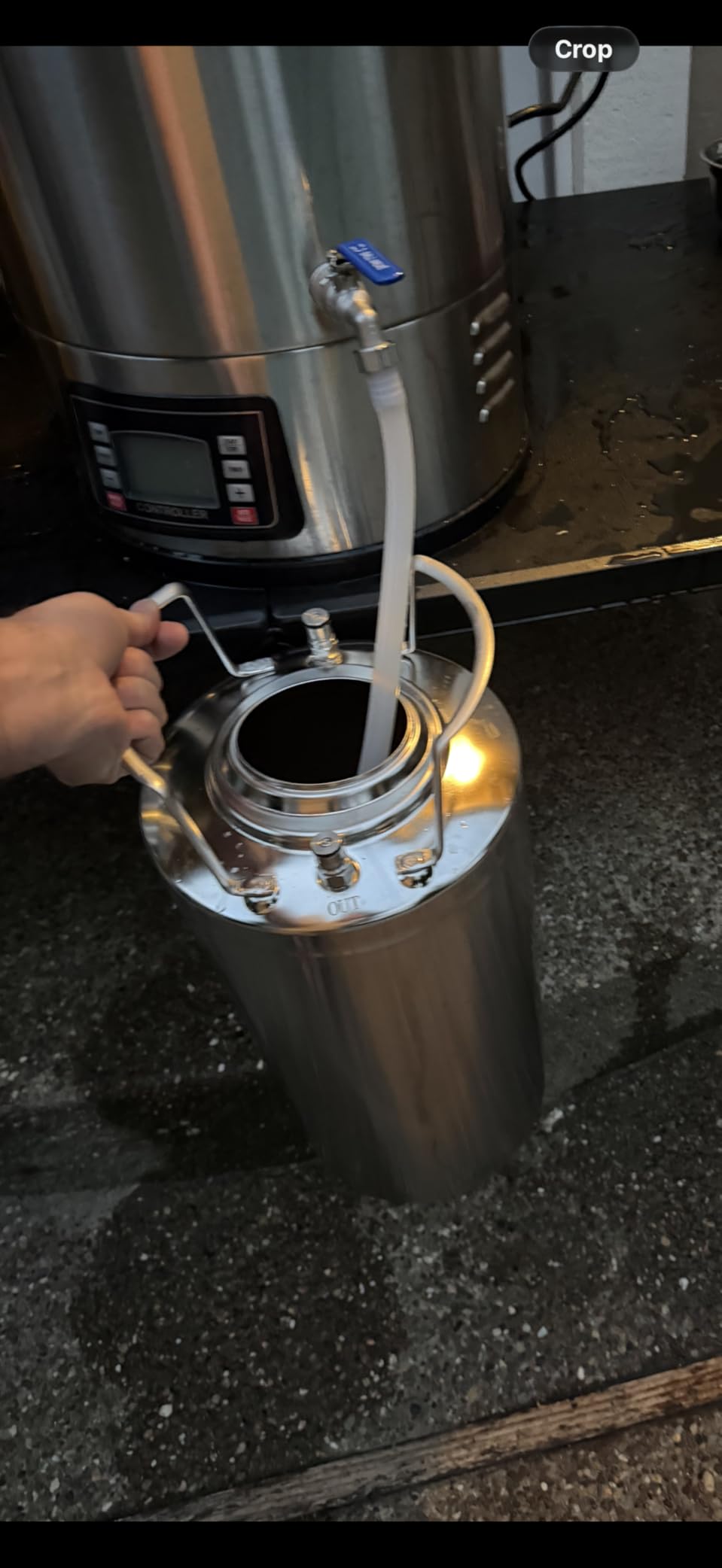 VEVOR Beer Brewing Equipment, 8 Gal/30L 304 Stainless Steel Home Beer Brewer,1500W All-in-One Home Brewing Kit with Tall strainer, Integrated Inner Barrel & Reinforced Handle customer photo 2