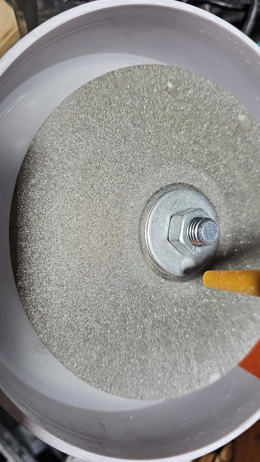 6'' Flat Lapidary Machine Variable Speed Lapidary Equipment | 2800RPM Cabbing Machine, 180W Gem Stone Rock Grinding and Polishing Machine Includes Accessory Kit customer photo 2