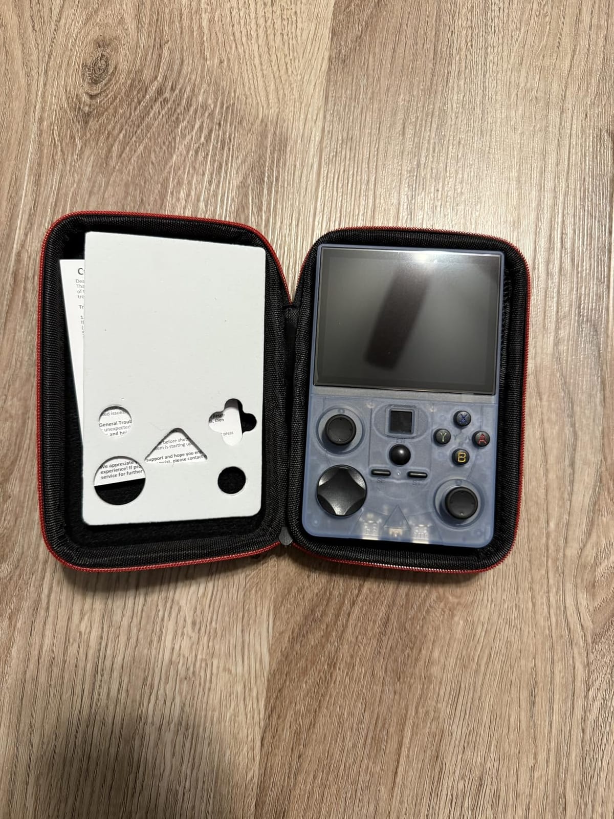 DC35V Retro Handheld Game Console, 3.5 Inch HD IPS Screen (Black) customer photo 1