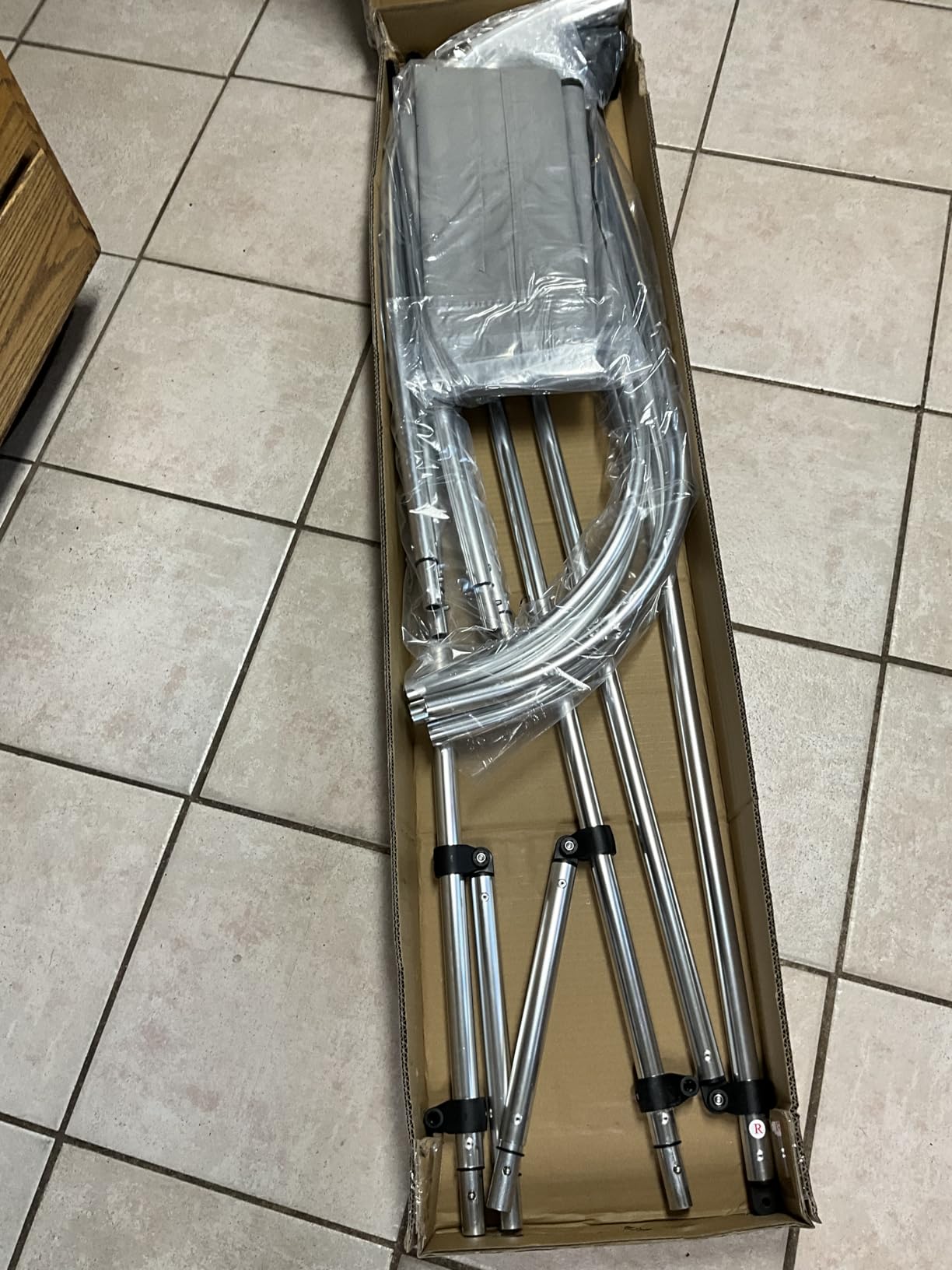 KAKIT Bimini Top for Boats, Metal Base (3 Bow 6'L x 46