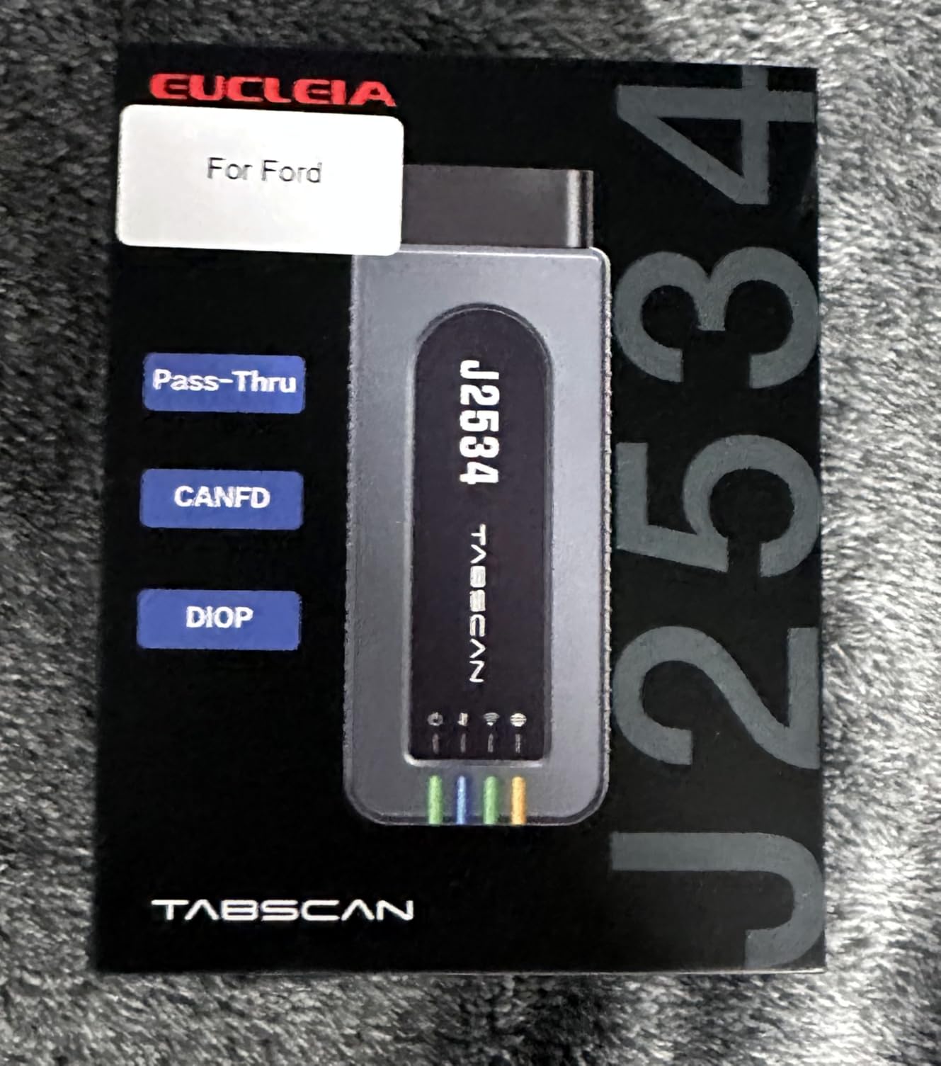 J2534 Tool Fit for Ford Vehicles Diagnostics and Programming | J2534 VCI Reprogramming Tool Support D-PDU/CAN-FD/DoIP for ECU Coding & Programming, Compatible with OE Software customer photo 2