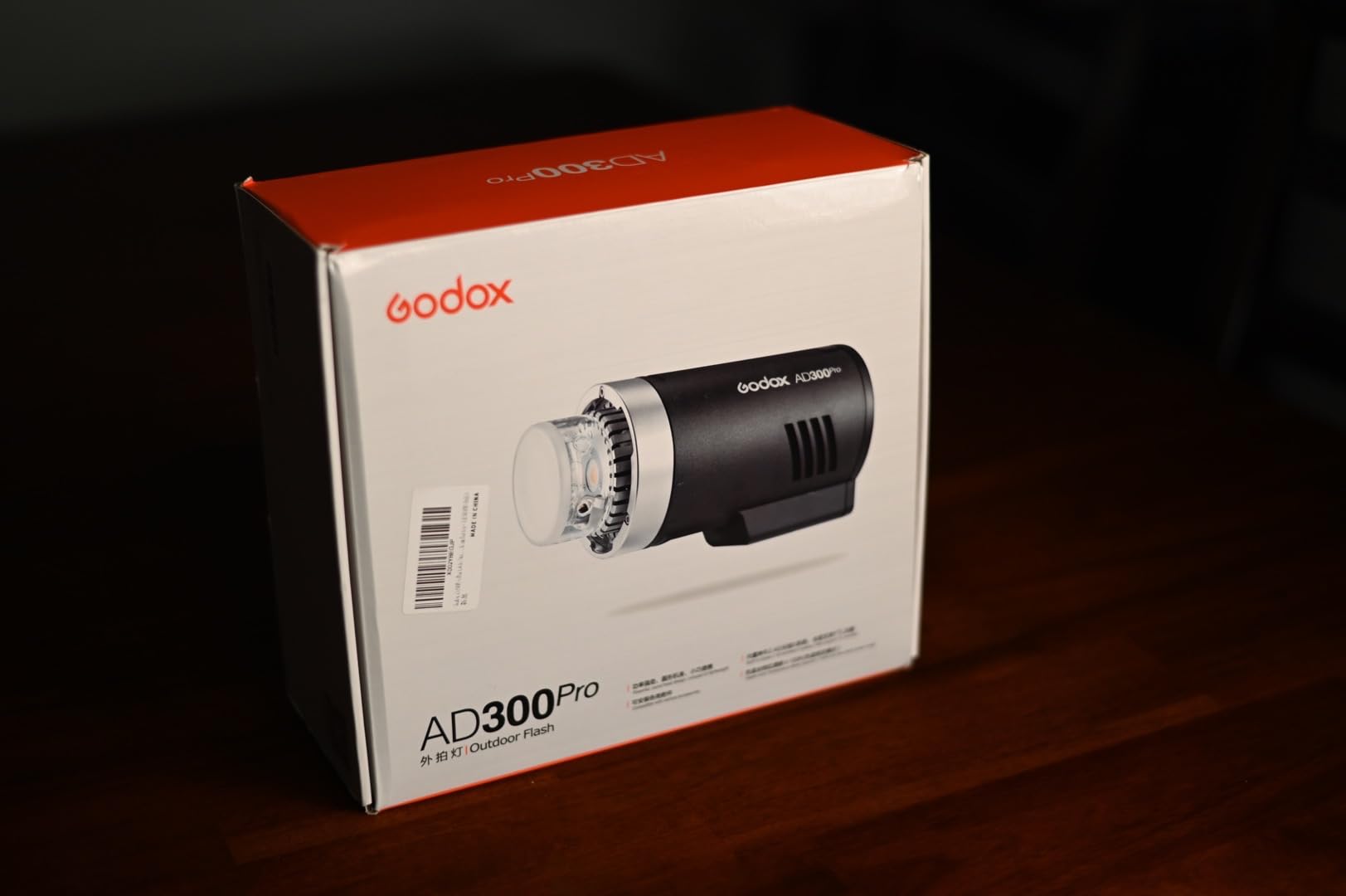 Godox AD300 Pro II 300Ws Portable Outdoor Studio Strobe Flash, 12W 2800K-6000K Bi-Color LED, 2.4G X Wireless, TTL 1/8000s HSS, 0.01s-1.5s Recycle customer photo 2