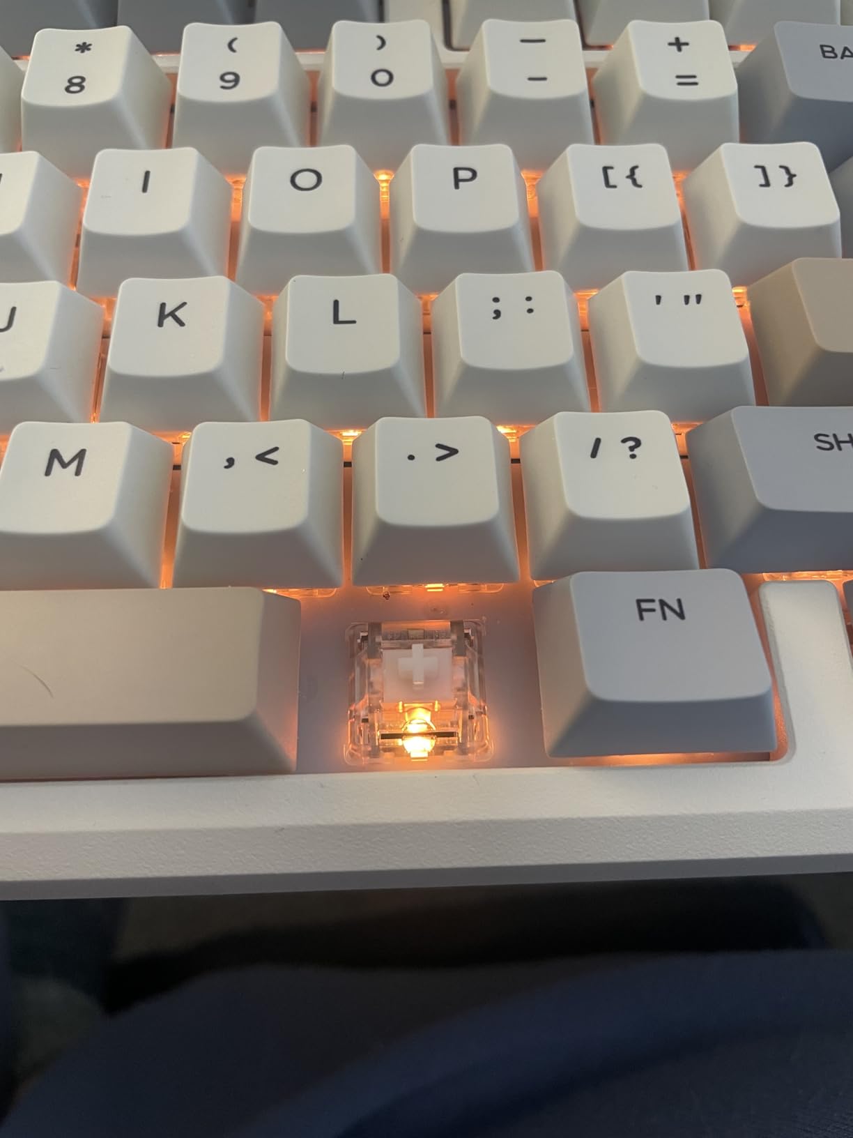 EPOMAKER Silent Mechanical Keyboard Switches Set - 35 Pieces Factory Pre-Lubed, 5-Pin Linear/Tactile Switches for Custom Mechanical Keyboards (Crystal(Tactile Silent)) customer photo 2