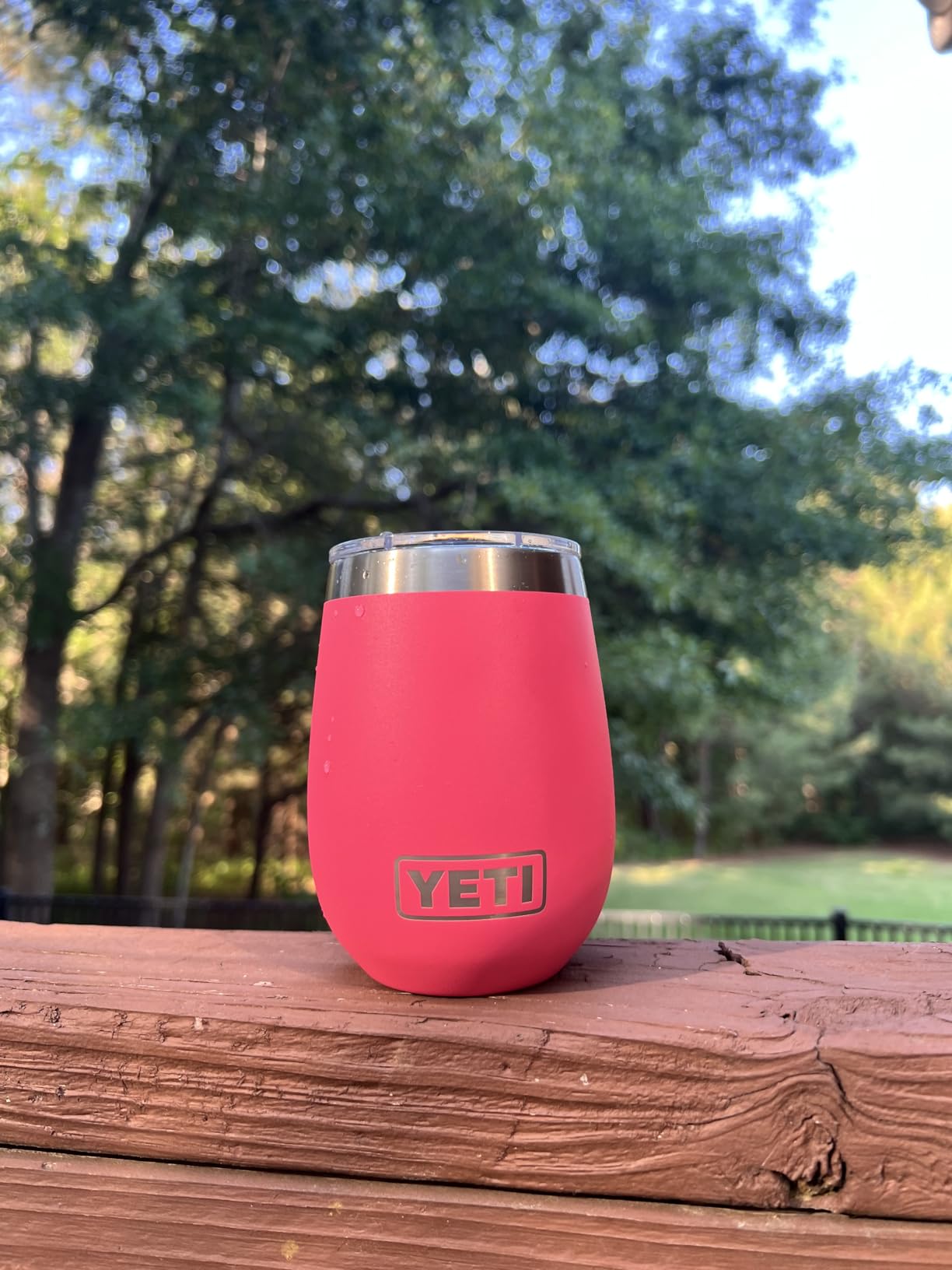 YETI Rambler 10 oz Wine Ceramic Lined Tumbler, Tropical Pink customer photo 1