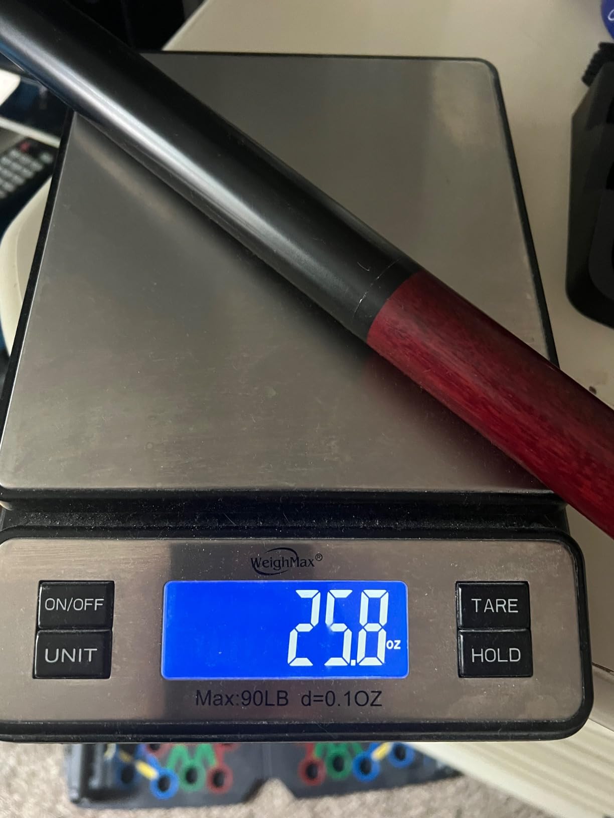 AKLOT Heavy Hitter Jump Break Cue- 21oz 23oz 25oz 28oz 3 Piece Pool Stick 14mm Bakelite Tip for Explosive Breaks and Effortless Jumps customer photo 1