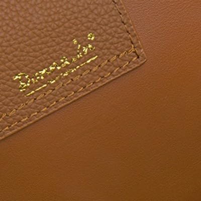 Genuine Leather Bucket Tote Bag for Women customer photo 1