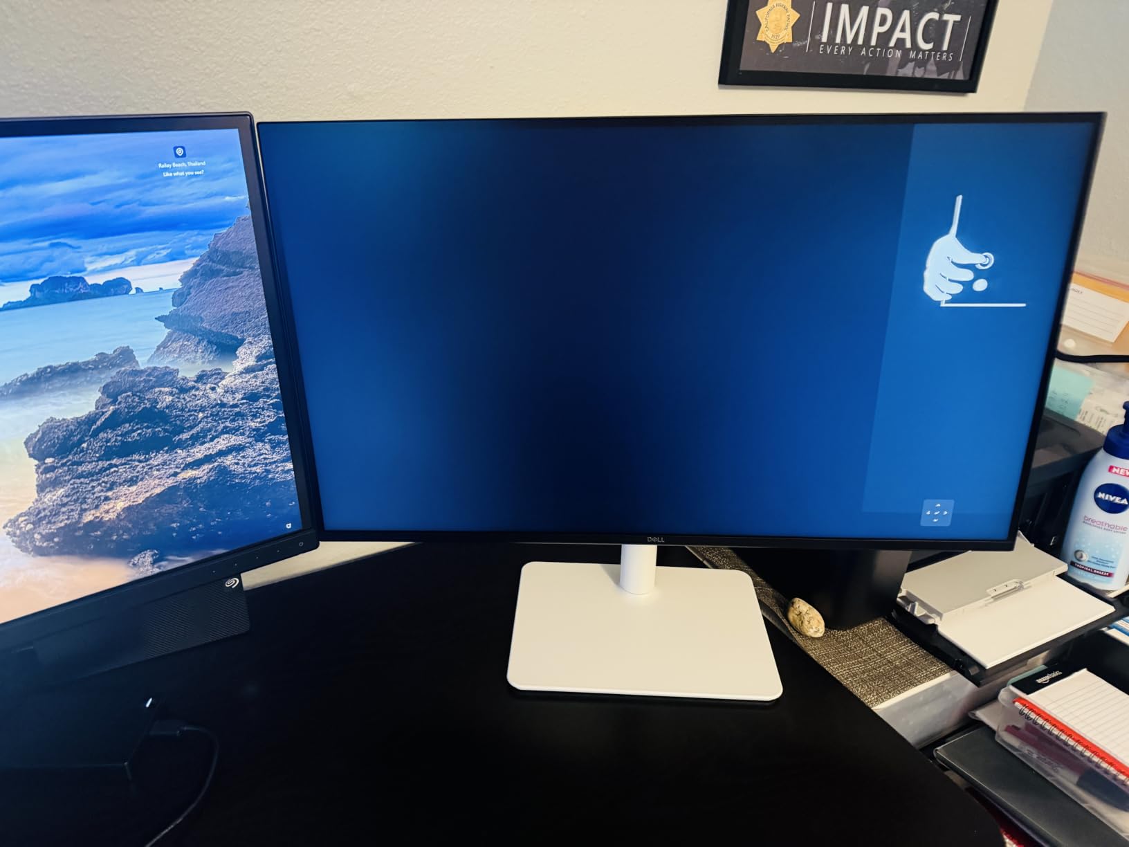 Dell 27 Plus QHD Monitor - S2725DSM - 27-inch QHD (2560x1440) 144Hz 1ms Display, 2 x 3W Speakers, HDMI/DisplayPort 1.4 Connectivity, Height/Tilt/Pivot/Swivel Adjustability, AMD FreeSync - Ash White customer photo 2