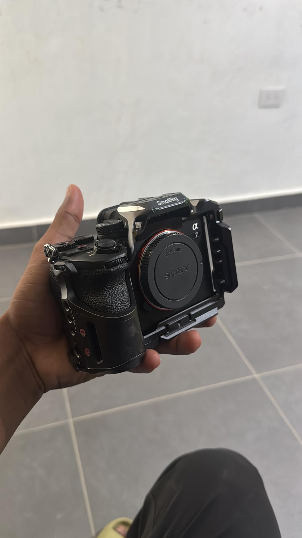 SmallRig A7 V / A7R V / A7 IV Rhinoceros Cage | for Sony Alpha 7 V/ Alpha 7R V/ Alpha 7 IV/ Alpha 7S III/ Alpha 7R IV, New Sleek & Streamlined Design customer photo 1