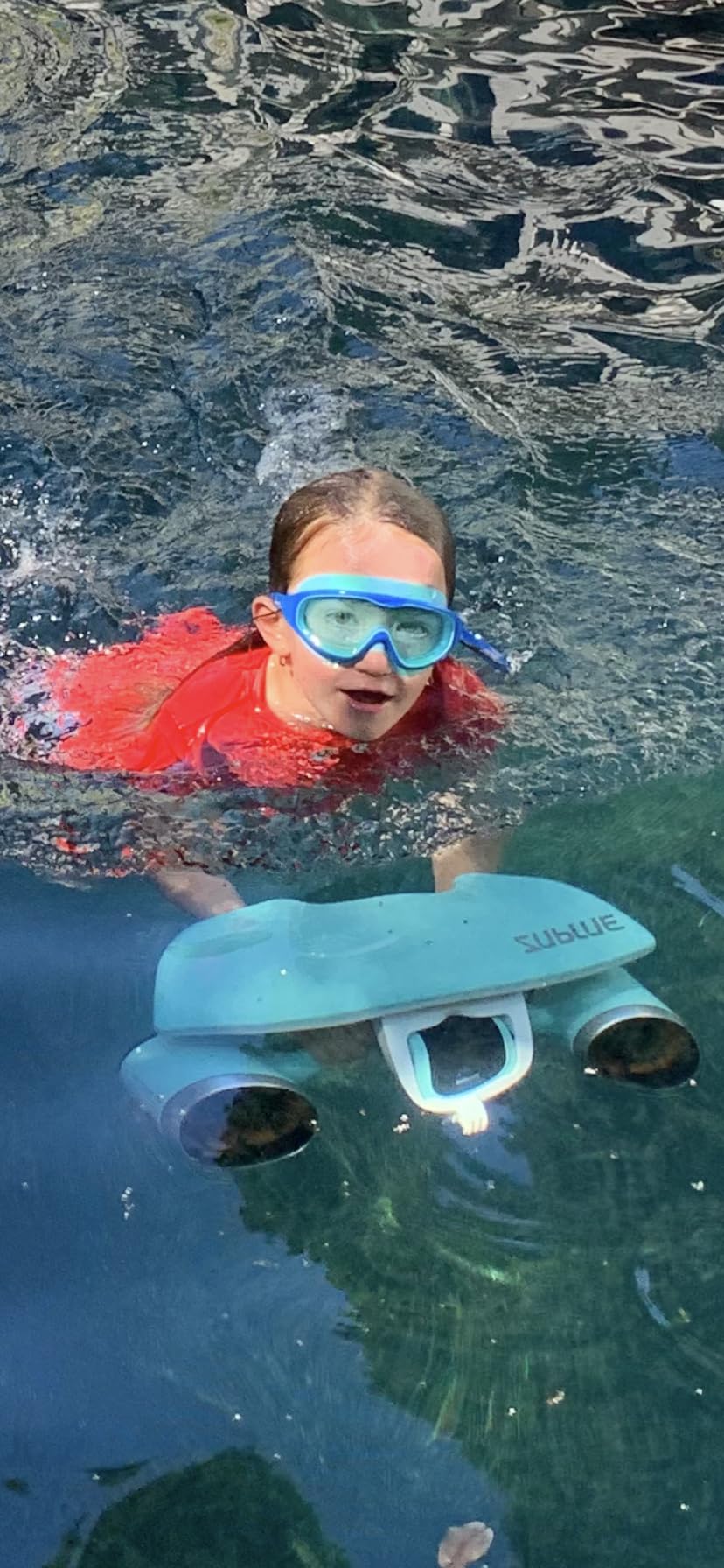 sublue Mix Underwater Scooter with Action Camera Mount 2 Gear Speed 45 Minutes 22lbf 131ft Waterproof Dual Motors Water Sports Pool Diving Snorkeling for Adults customer photo 2