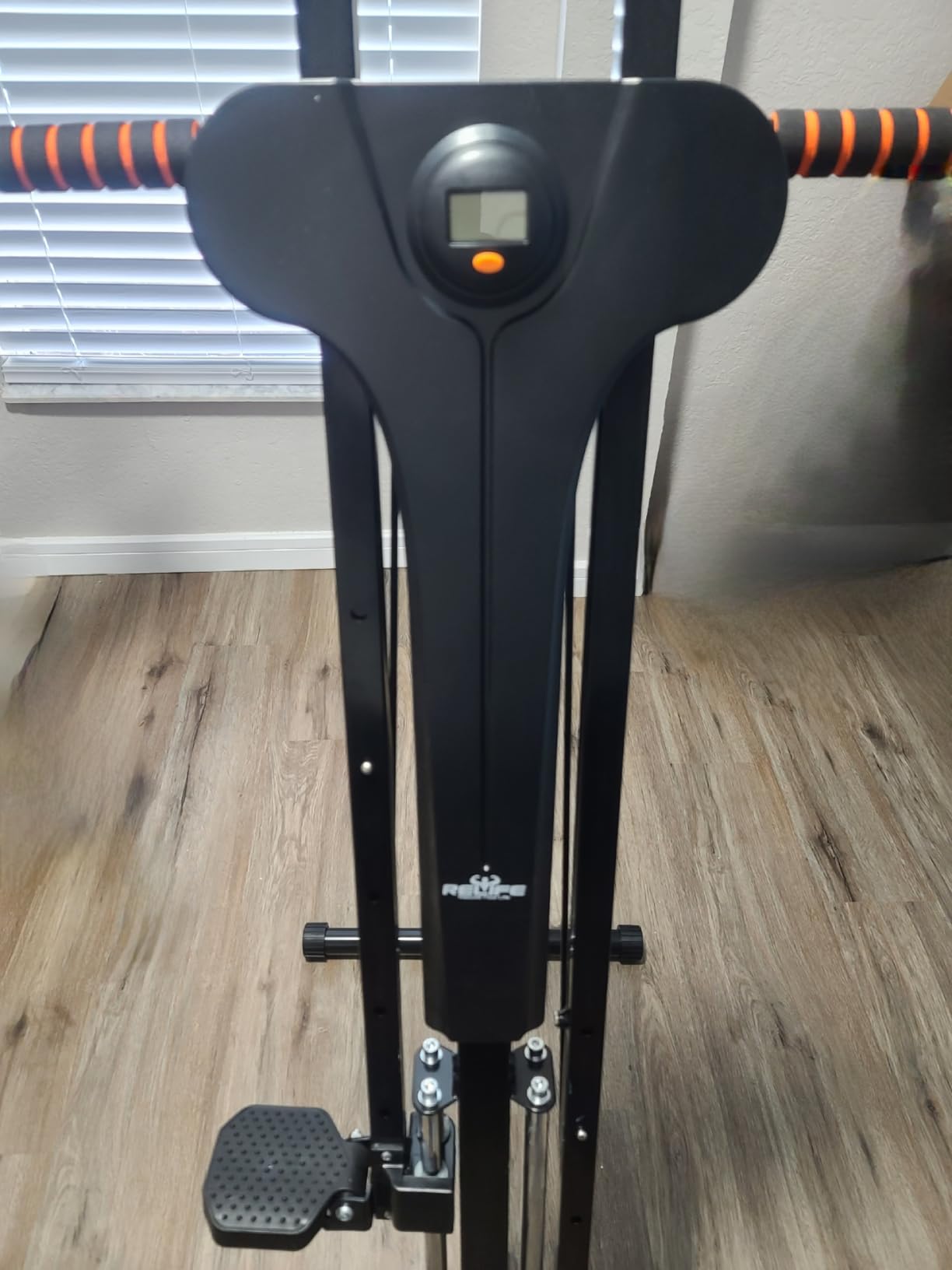 Relife Stair Stepper, Vertical Climber Exercise Machine for Home Gym | Stair Climber with 4 Metal Guide Rails, Folding Step Fitness Machines Cardio Workout Machine 5-Level Heights customer photo 1