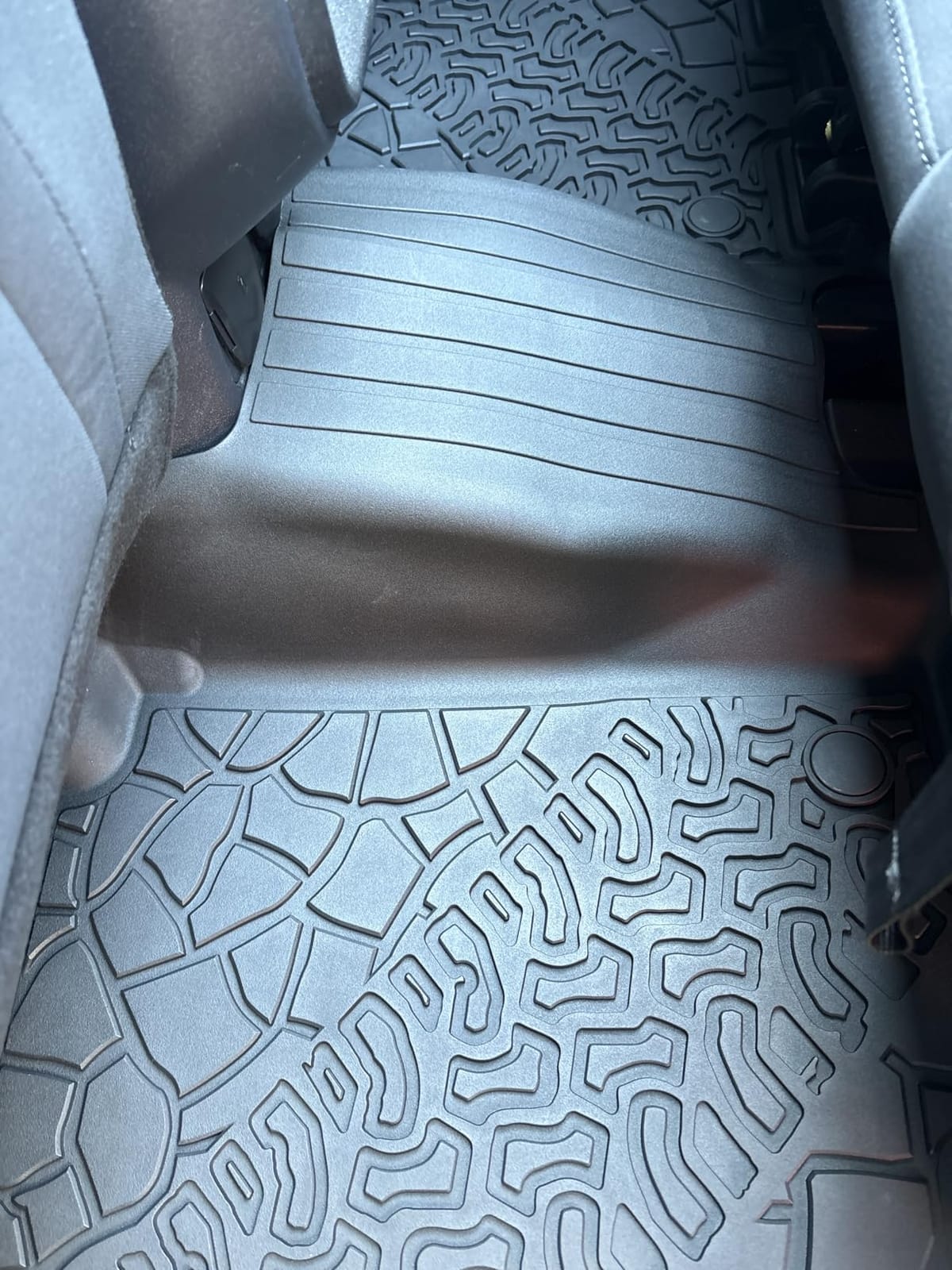 3W Floor Mats & Cargo Liner & Seatback Mats for 2024-2026 Dodge Charger EV | Daytona (Fit 2-Door, Not for 4-Door) Scat Pack & R/T, All Weather TPE Custom Fit Car Mats Floor Liners Full Set, Black customer photo 1