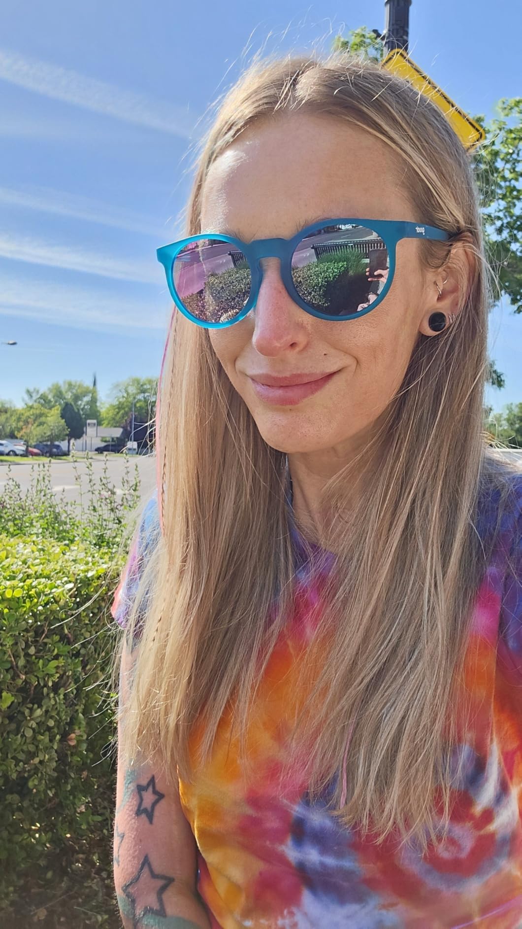 Circle G Polarized Sunglasses Women customer photo 2